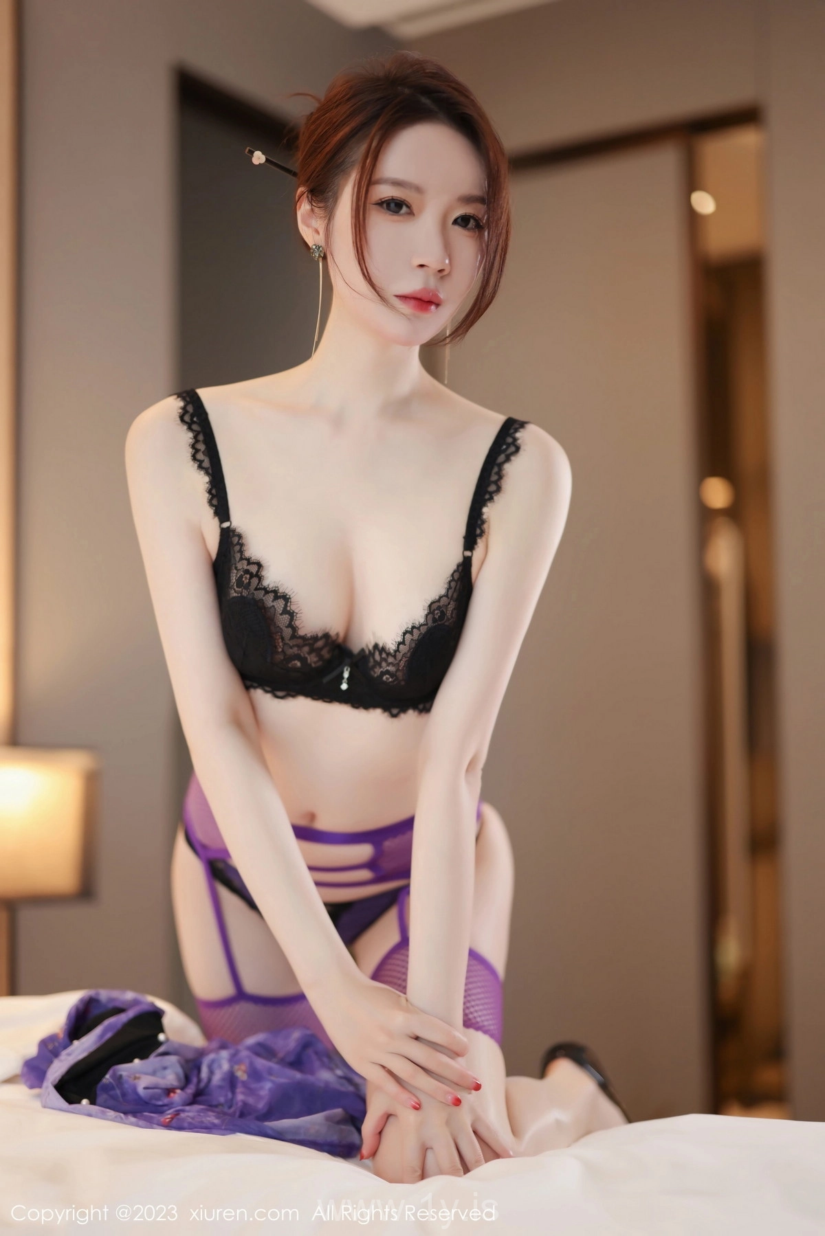 XIUREN(秀人网) No.7673 Lovely Chinese Seductress 夢心玥