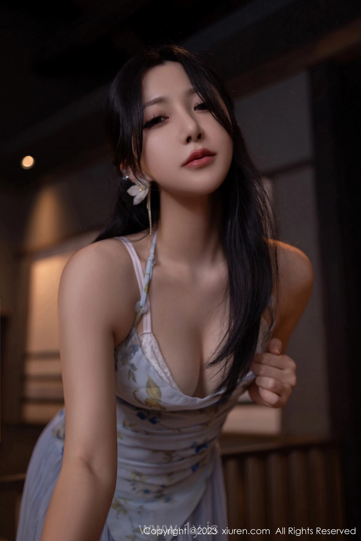 XIUREN(秀人网) No.7681 Sparkling & Pretty Asian Nymph 魚子醬Fish