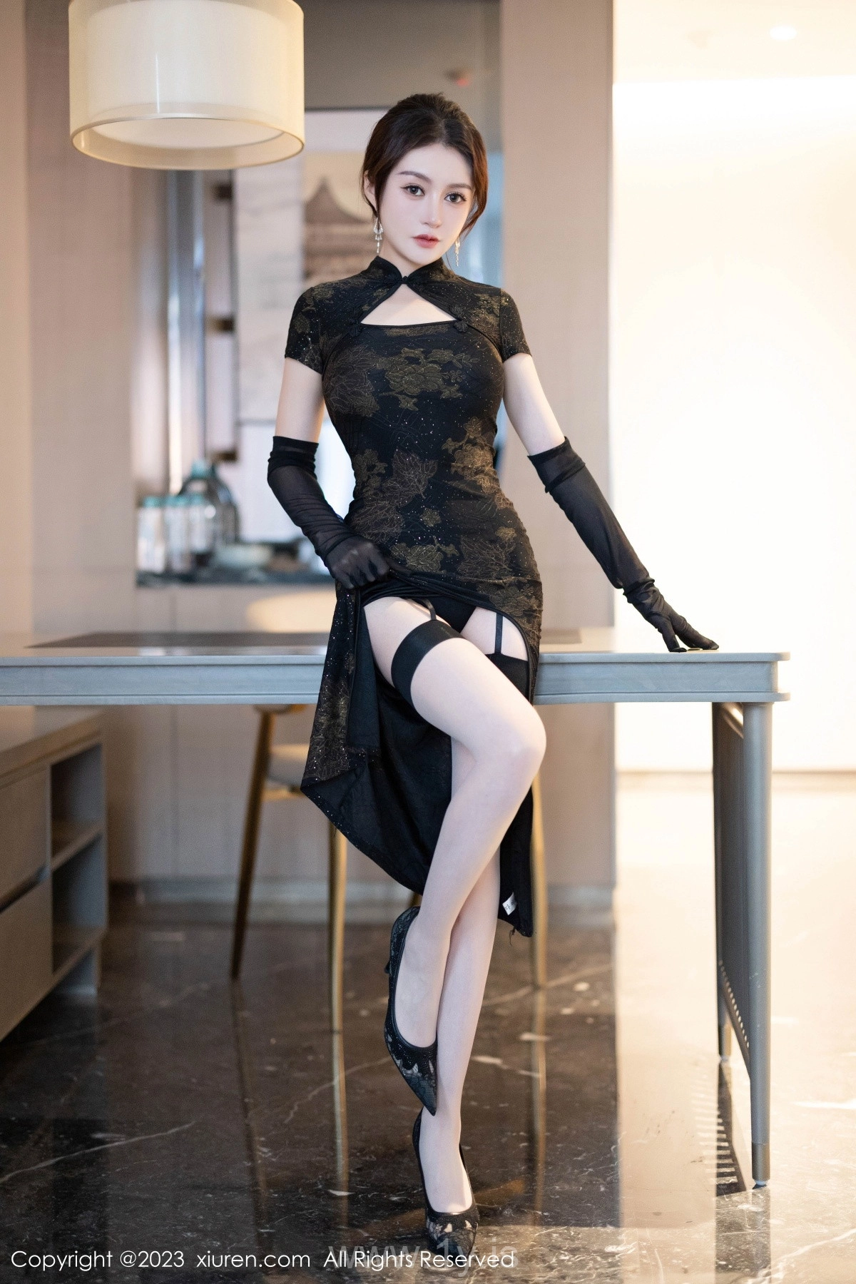 XIUREN(秀人网) No.7688 Exquisite Asian Vixen 唐甯甯