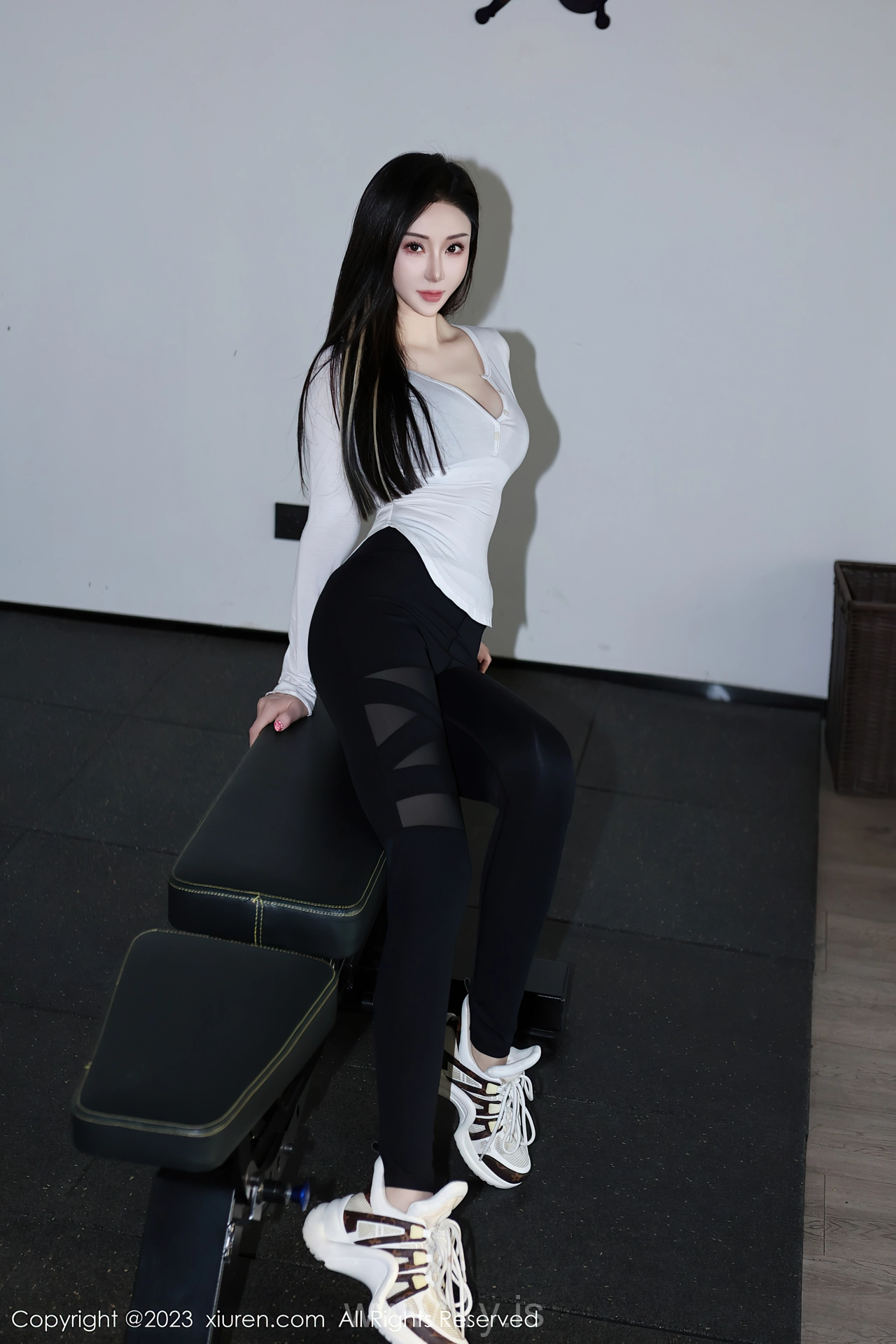 XIUREN(秀人网) No.7705 Glamorous Chinese Dreamgirl 田兮白
