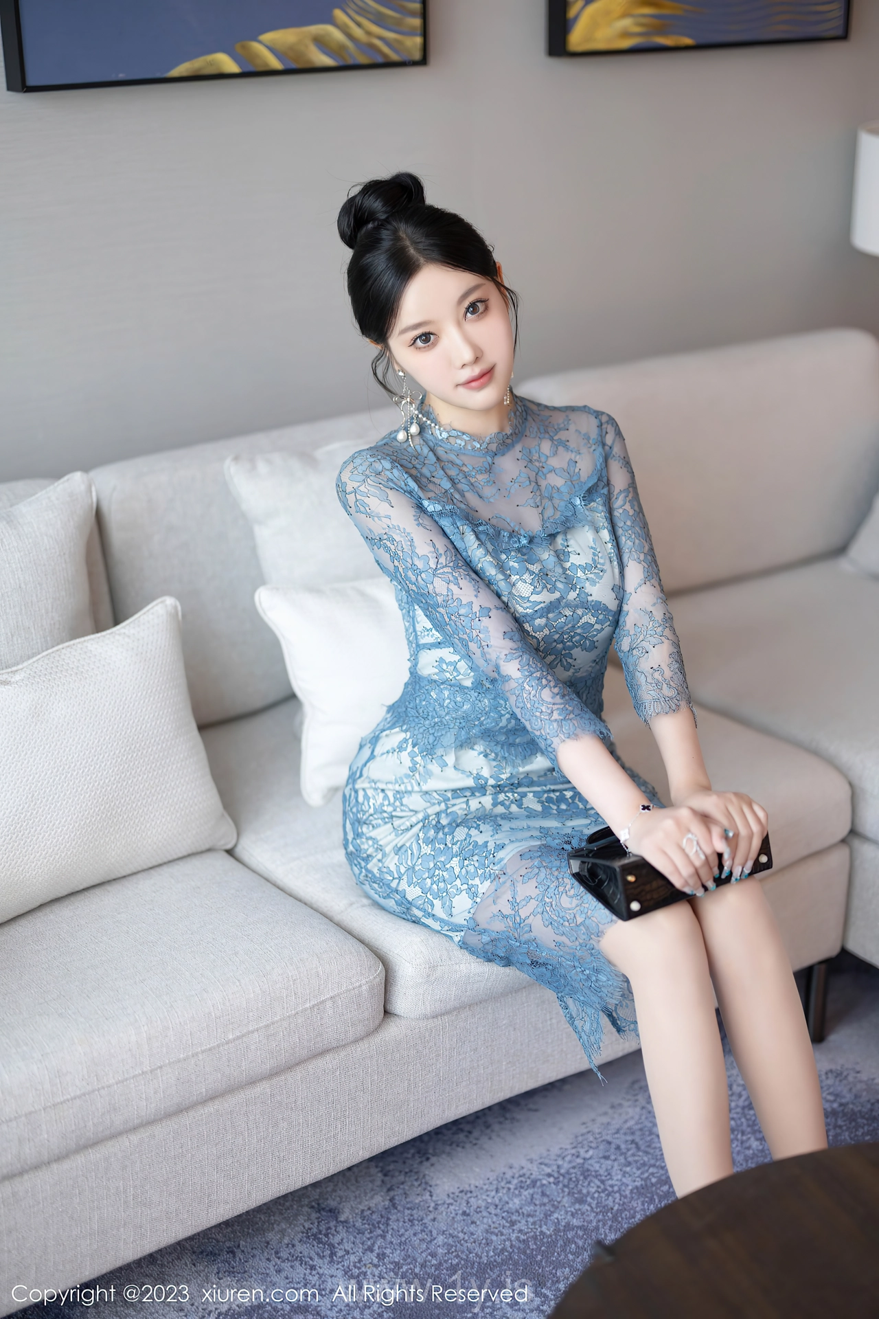 XIUREN(秀人网) No.7732 Ravishing & Good-looking Asian Cougar 杨晨晨Yome