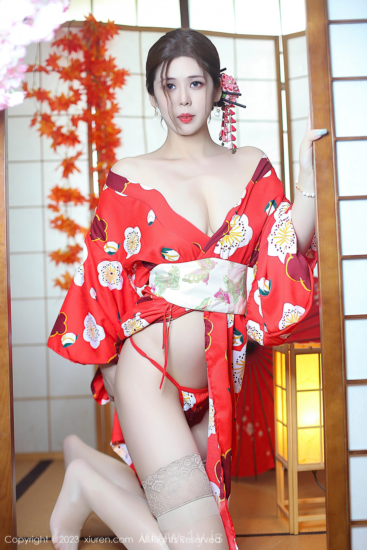 XIUREN(秀人网) No.7736 Slender & Well Done Chinese Belle 月野兔美妞