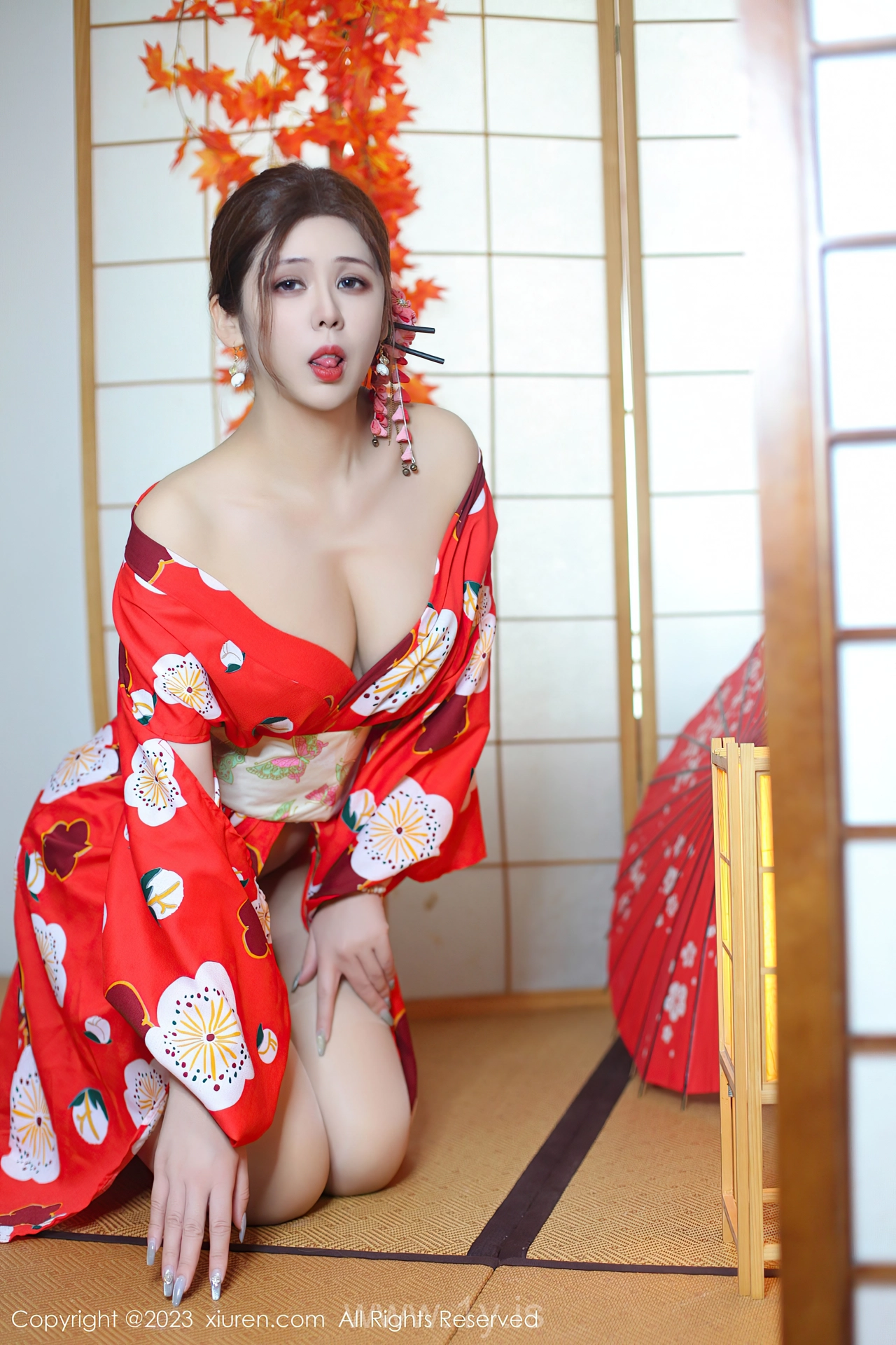XIUREN(秀人网) No.7736 Slender & Well Done Chinese Belle 月野兔美妞