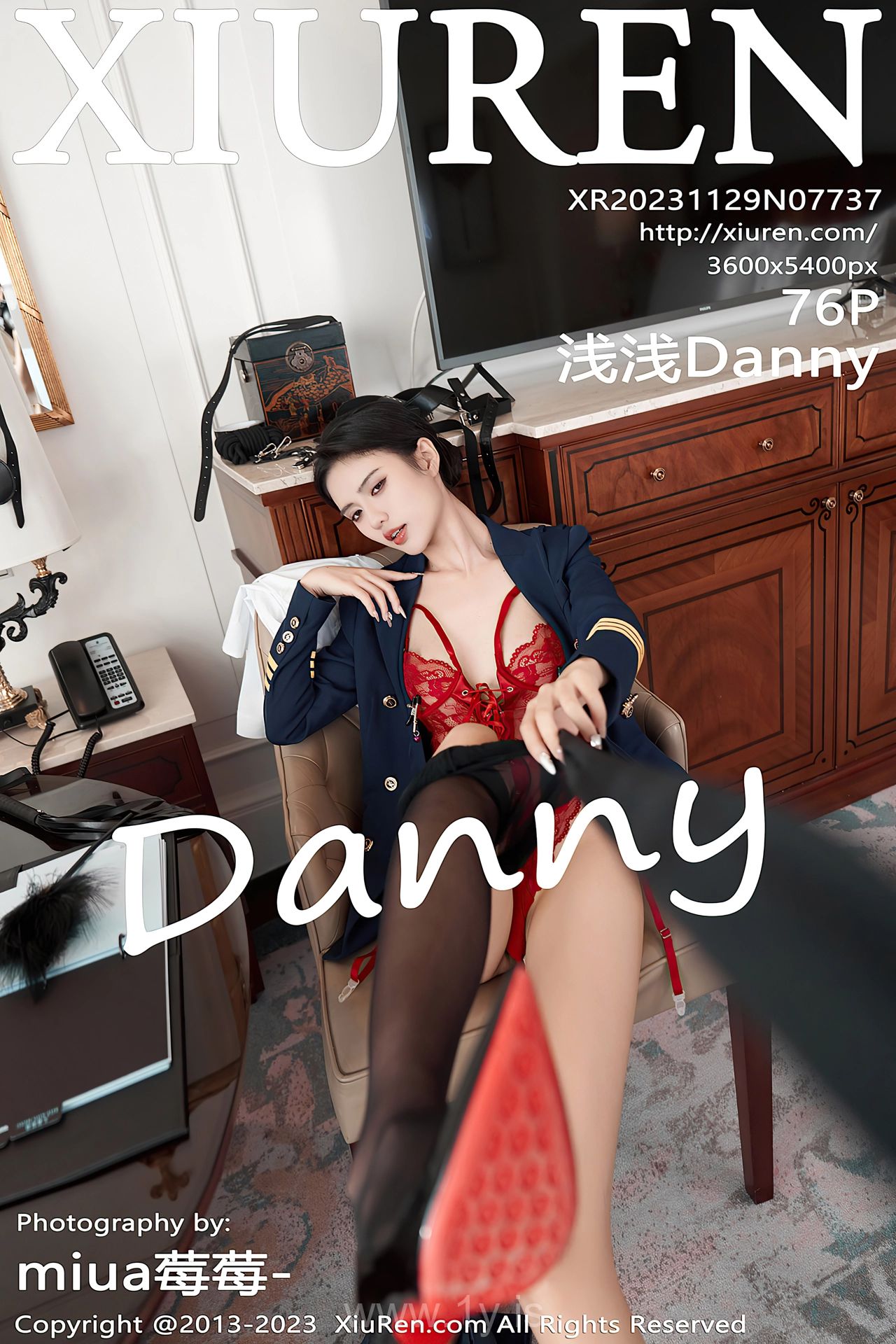 XIUREN(秀人网) No.7737 Pretty Chinese Enchantress 浅浅Danny