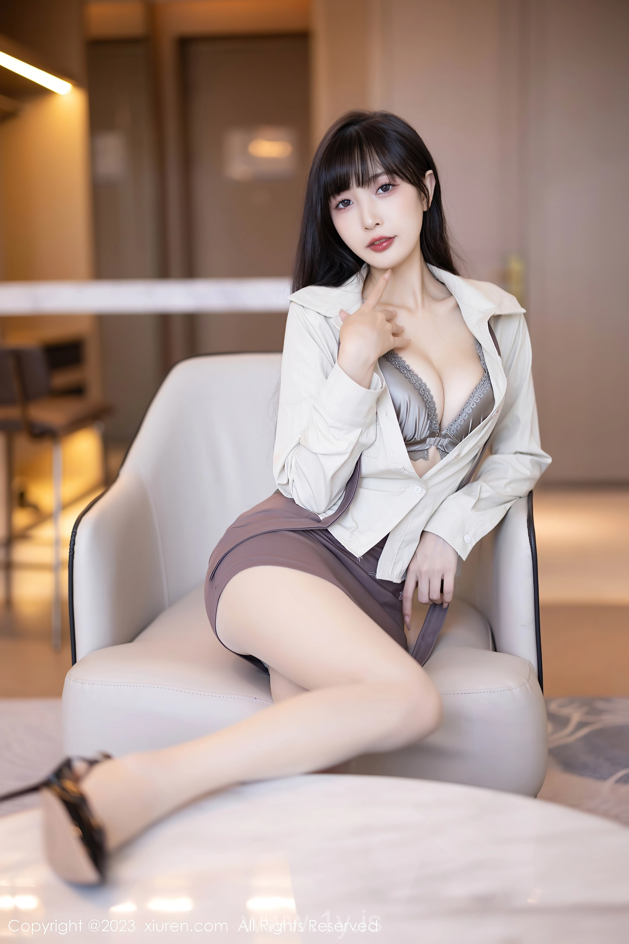 XIUREN(秀人网) No.7745 Fashionable & Alluring Chinese Rara Avis 林星阑