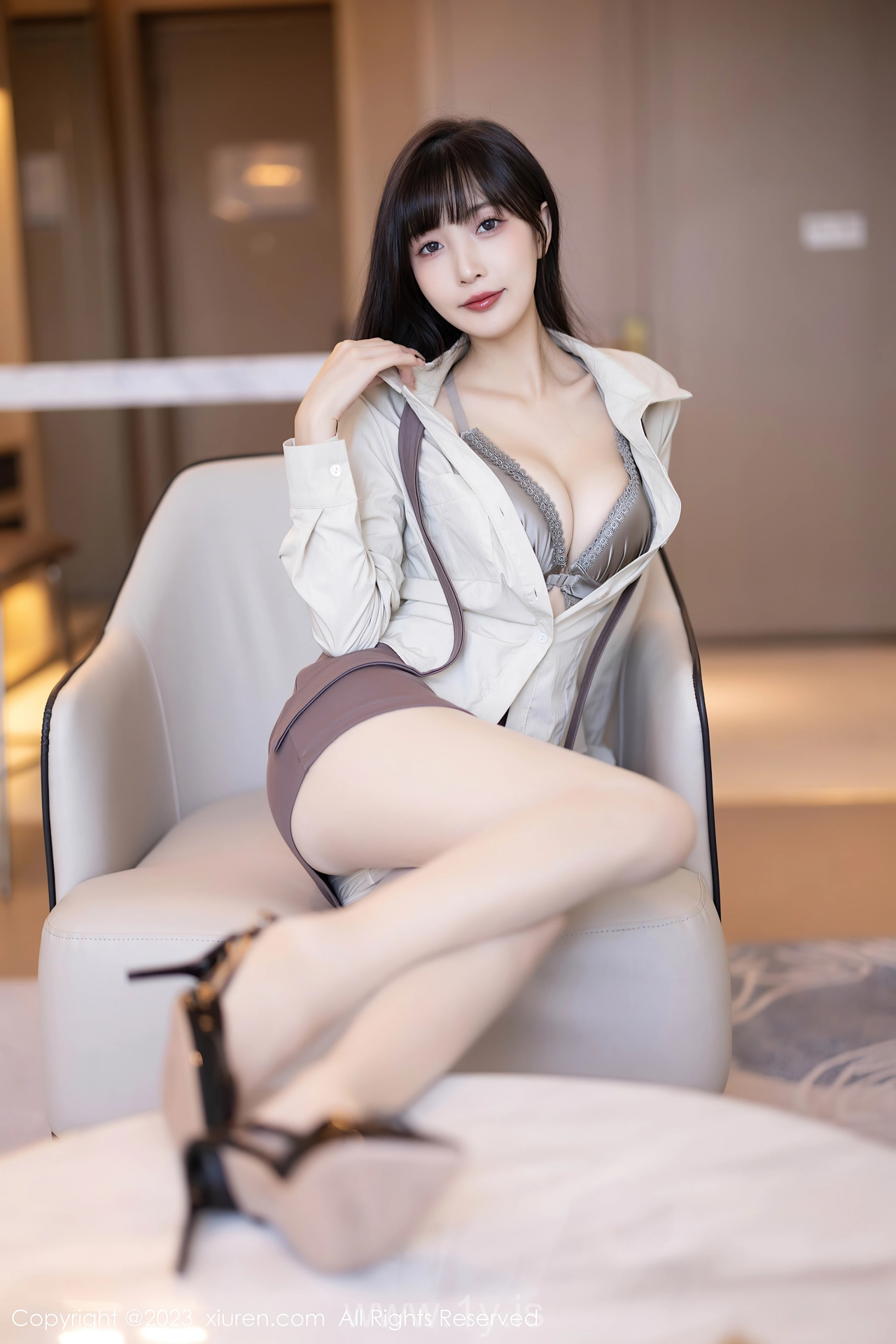 XIUREN(秀人网) No.7745 Fashionable & Alluring Chinese Rara Avis 林星阑