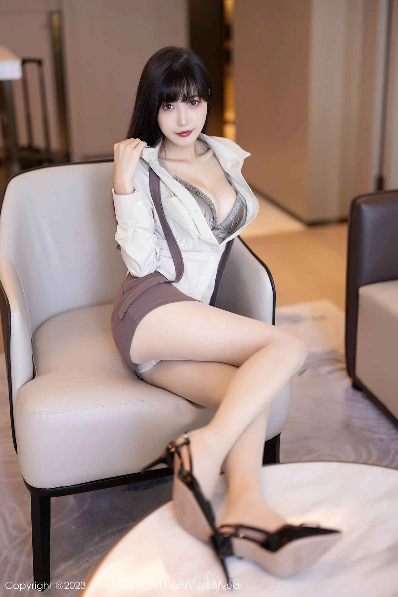 XIUREN(秀人网) No.7745 Fashionable & Alluring Chinese Rara Avis 林星阑