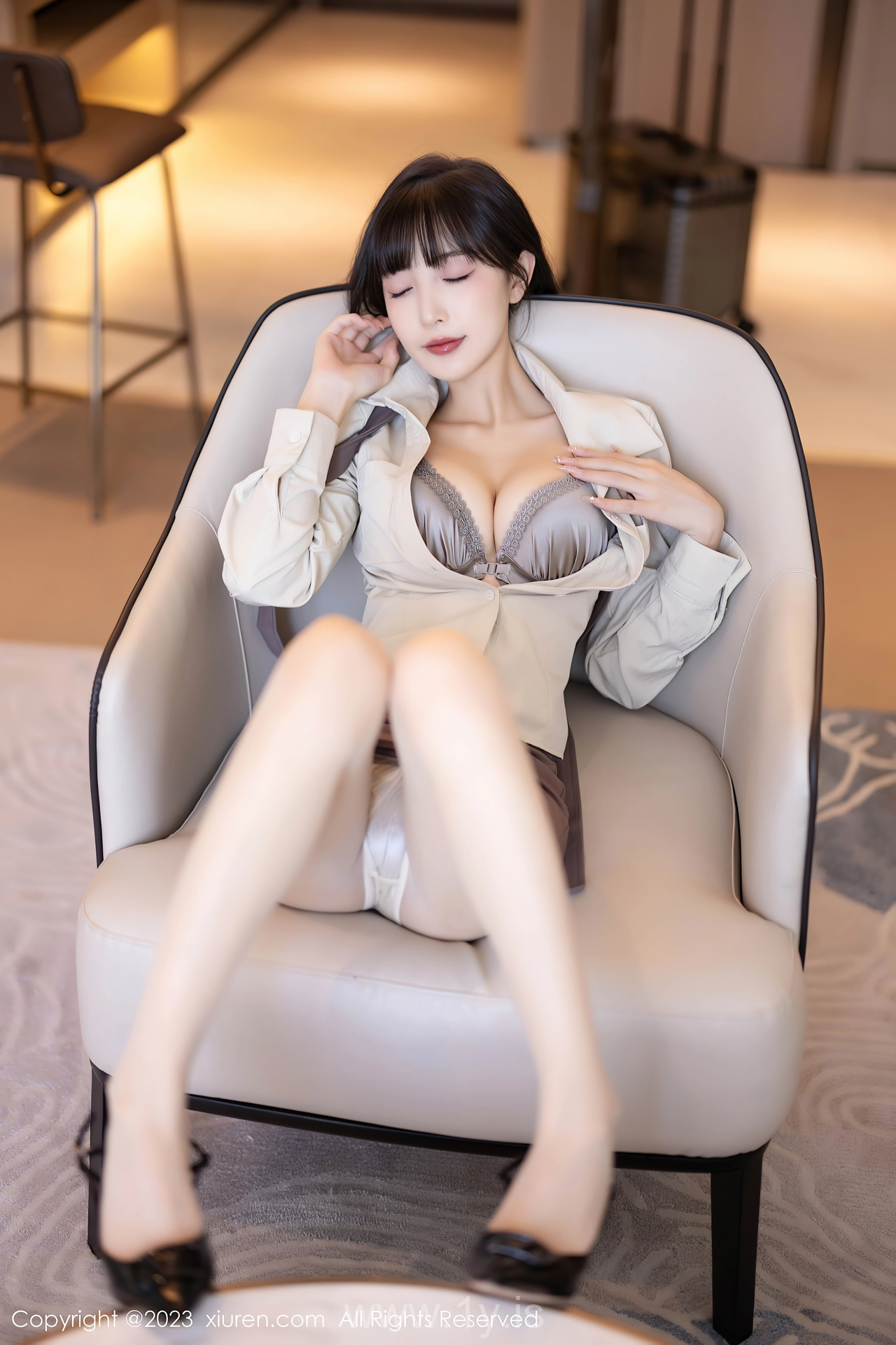 XIUREN(秀人网) No.7745 Fashionable & Alluring Chinese Rara Avis 林星阑
