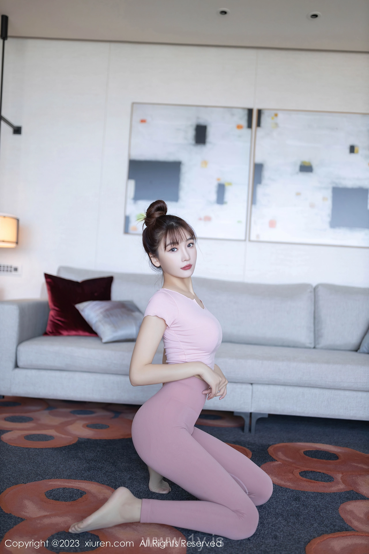 XIUREN(秀人网) No.7746 Lively Chinese Rose 陆萱萱