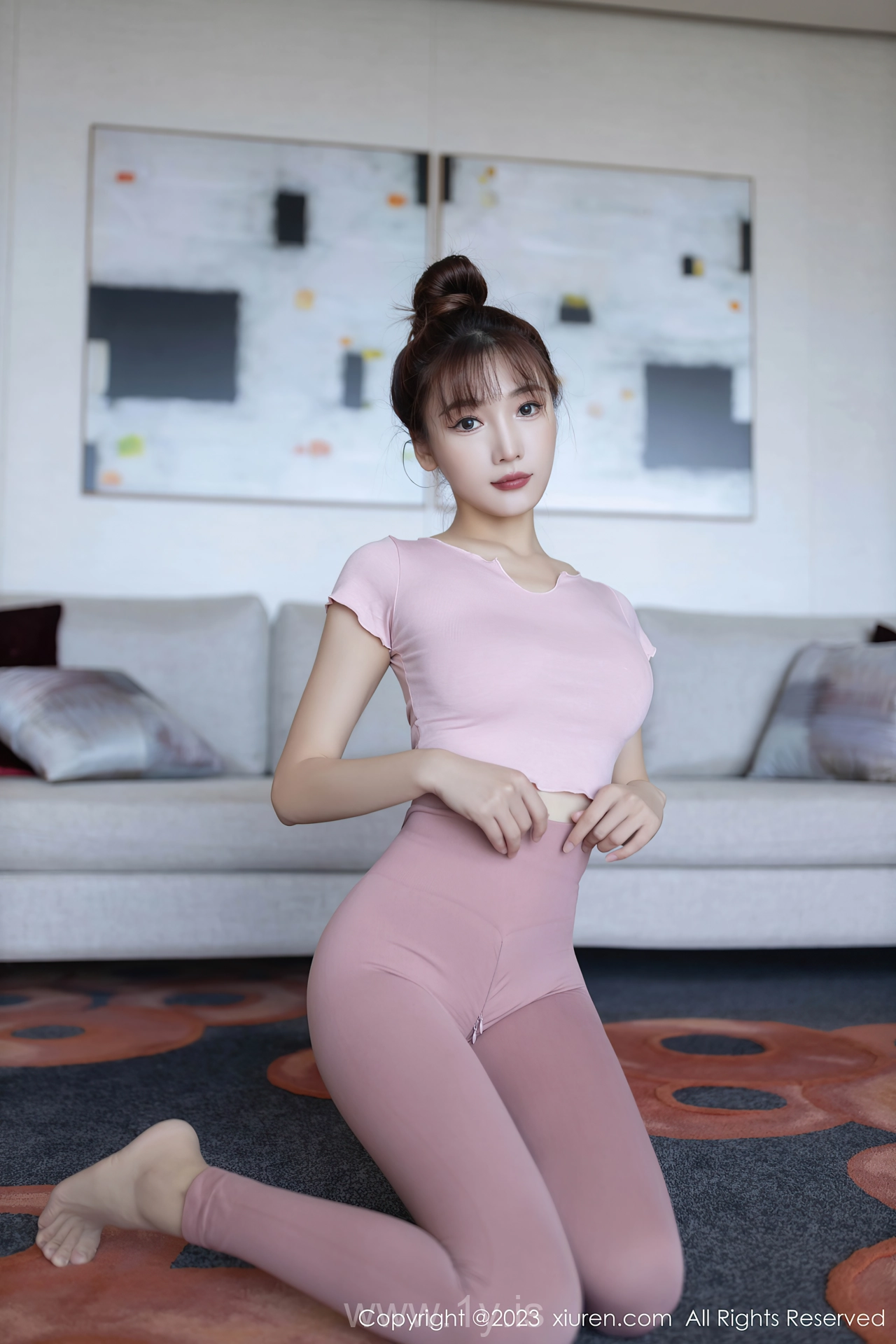 XIUREN(秀人网) No.7746 Lively Chinese Rose 陆萱萱