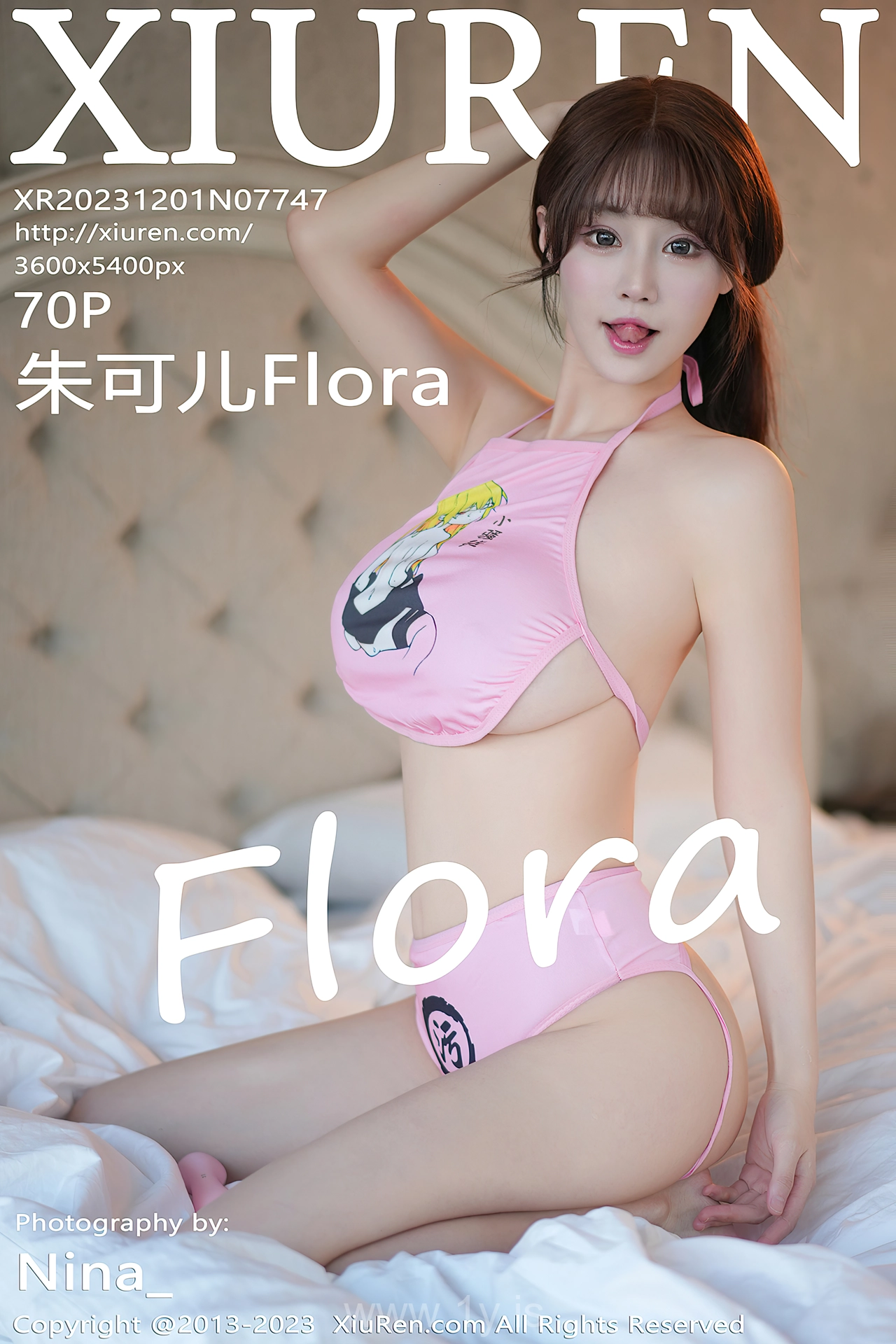 XIUREN(秀人网) No.7747 Extraordinary Asian Belle 朱可儿Flora