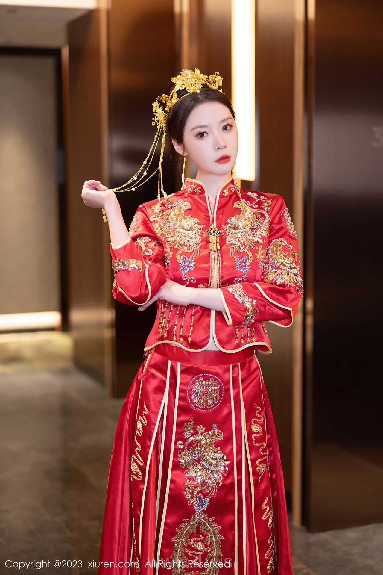 XIUREN(秀人网) No.7766 Slim & Sexy Asian Enigma 梦心玥