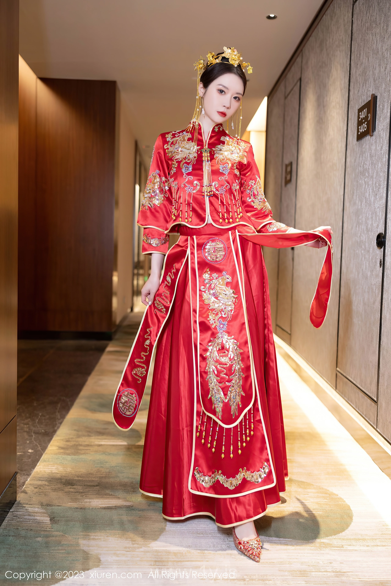 XIUREN(秀人网) No.7766 Slim & Sexy Asian Enigma 梦心玥