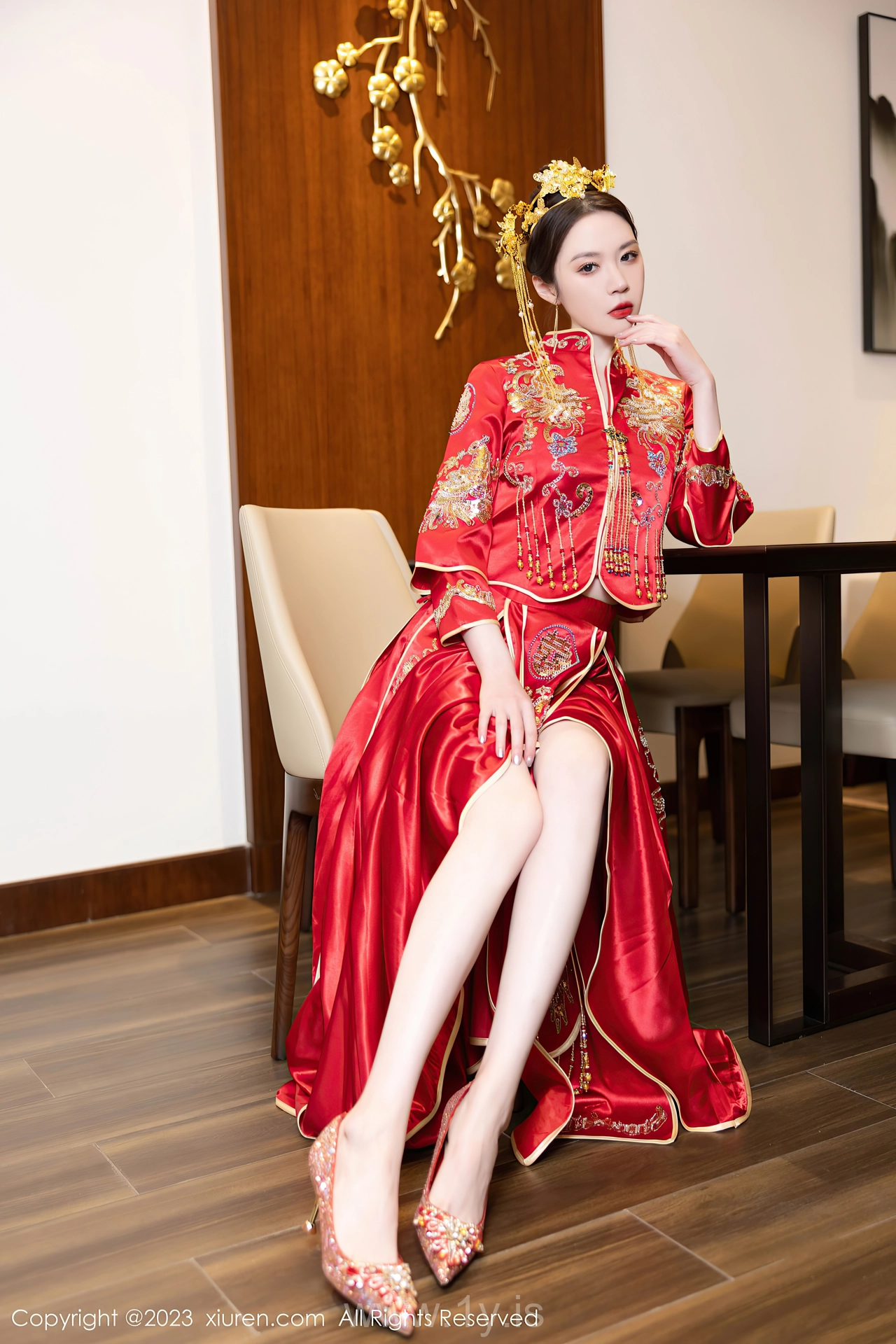 XIUREN(秀人网) No.7766 Slim & Sexy Asian Enigma 梦心玥