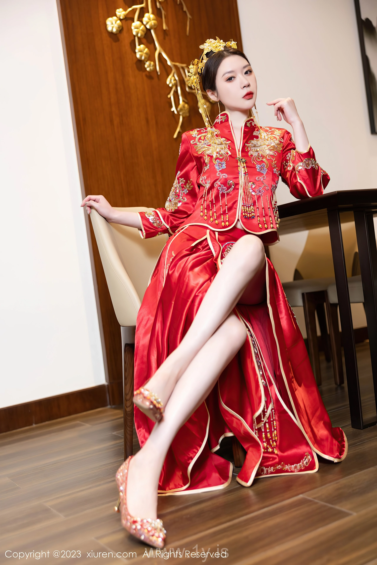 XIUREN(秀人网) No.7766 Slim & Sexy Asian Enigma 梦心玥
