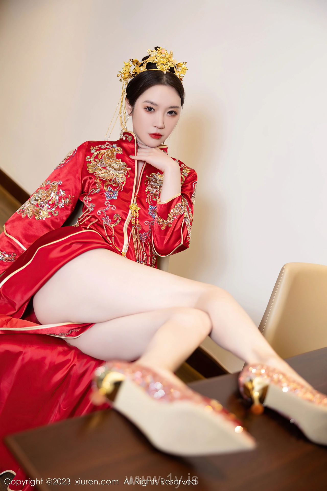 XIUREN(秀人网) No.7766 Slim & Sexy Asian Enigma 梦心玥