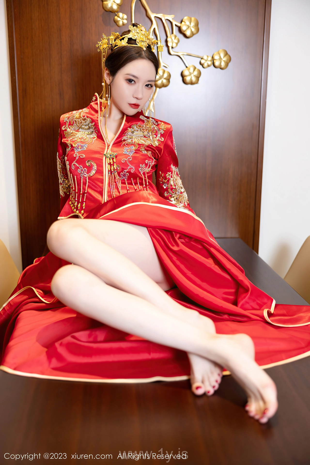 XIUREN(秀人网) No.7766 Slim & Sexy Asian Enigma 梦心玥