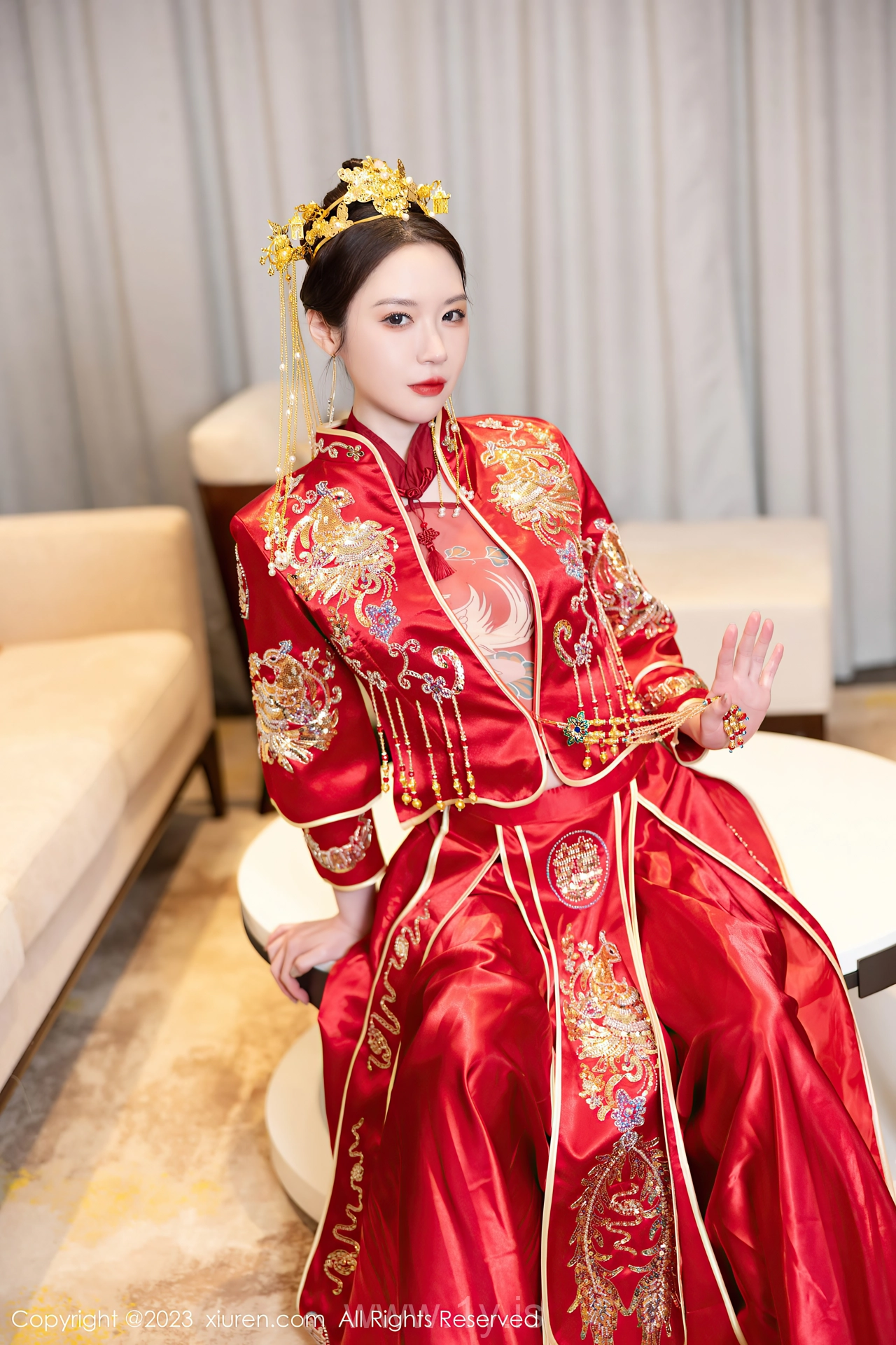 XIUREN(秀人网) No.7766 Slim & Sexy Asian Enigma 梦心玥
