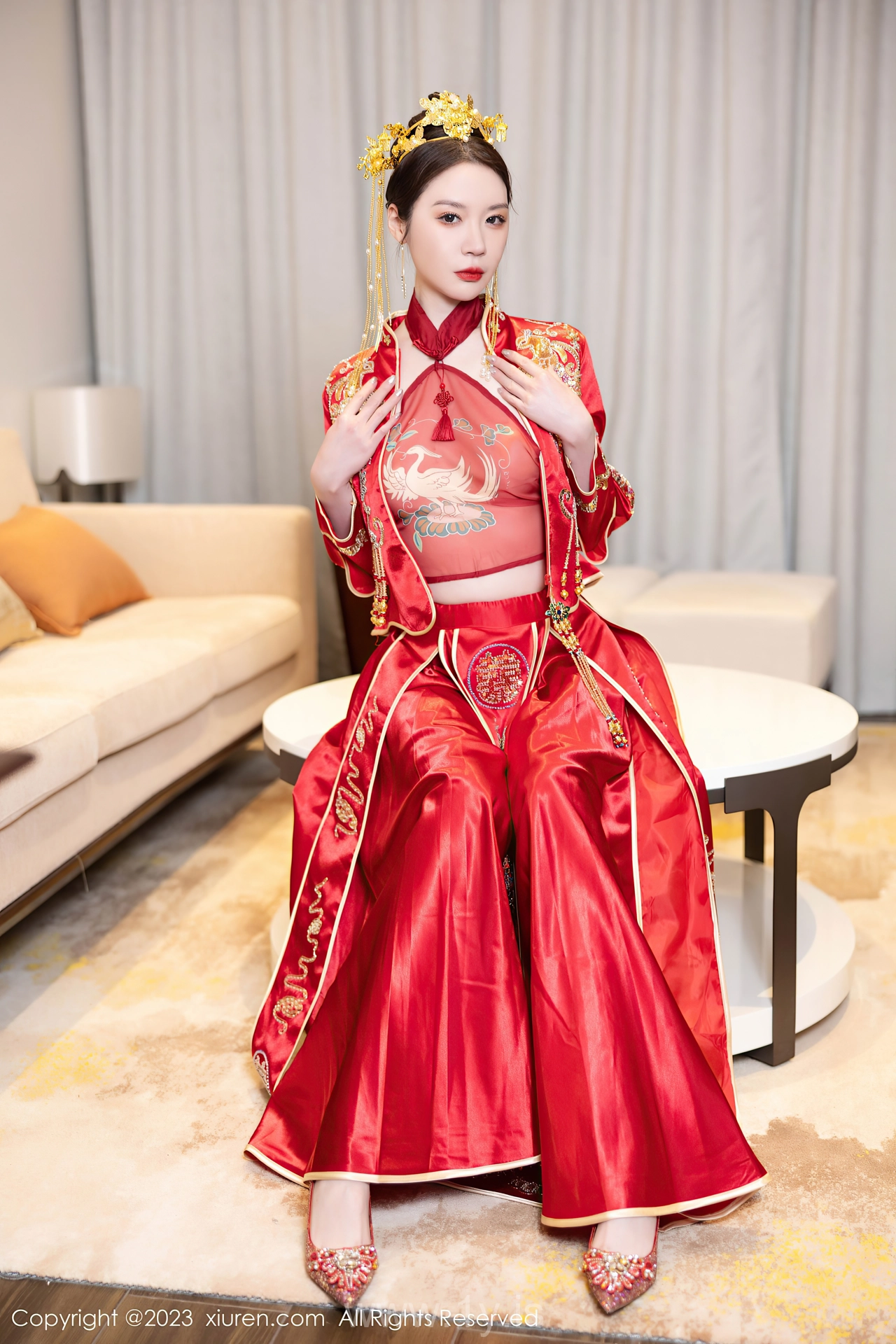 XIUREN(秀人网) No.7766 Slim & Sexy Asian Enigma 梦心玥