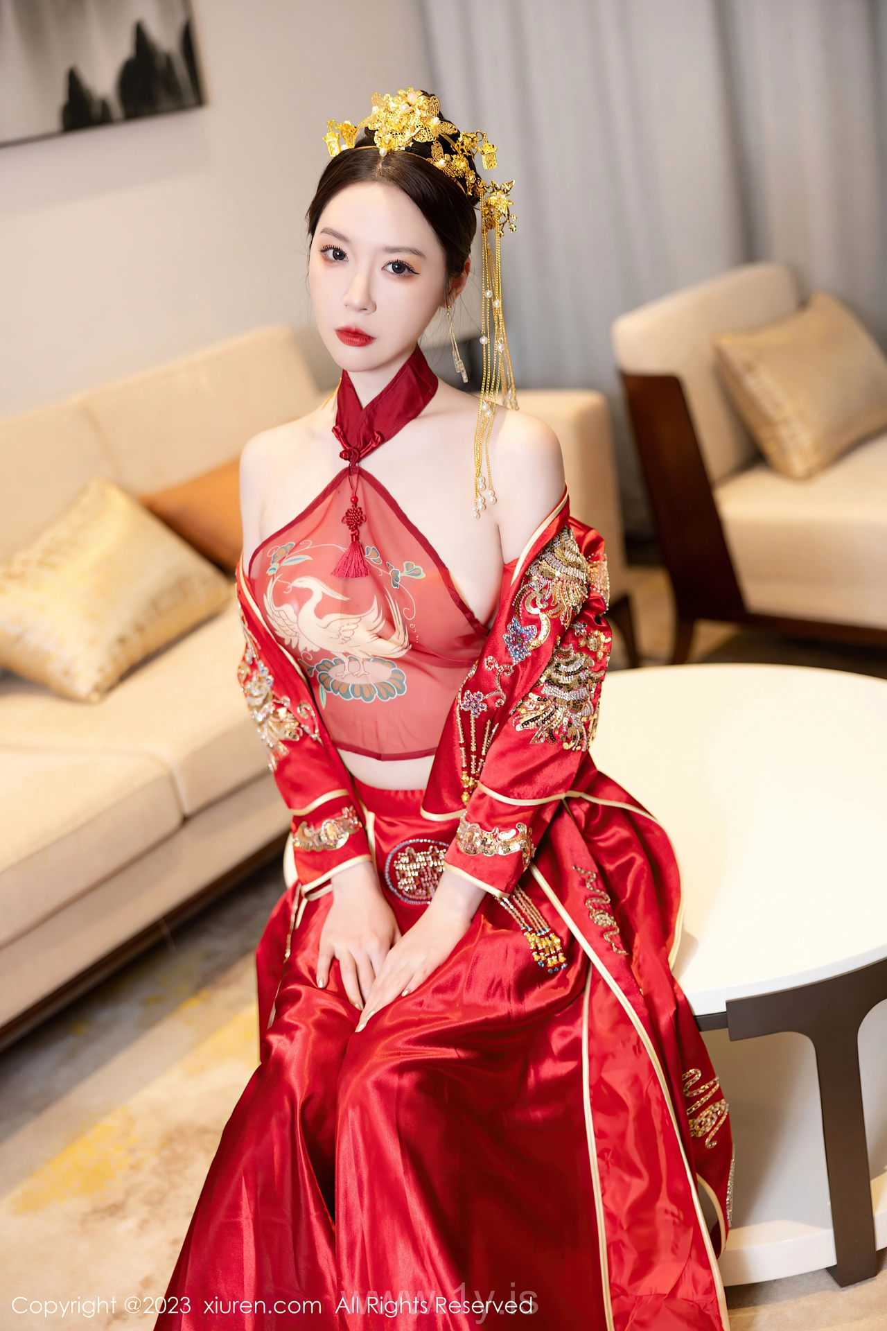 XIUREN(秀人网) No.7766 Slim & Sexy Asian Enigma 梦心玥