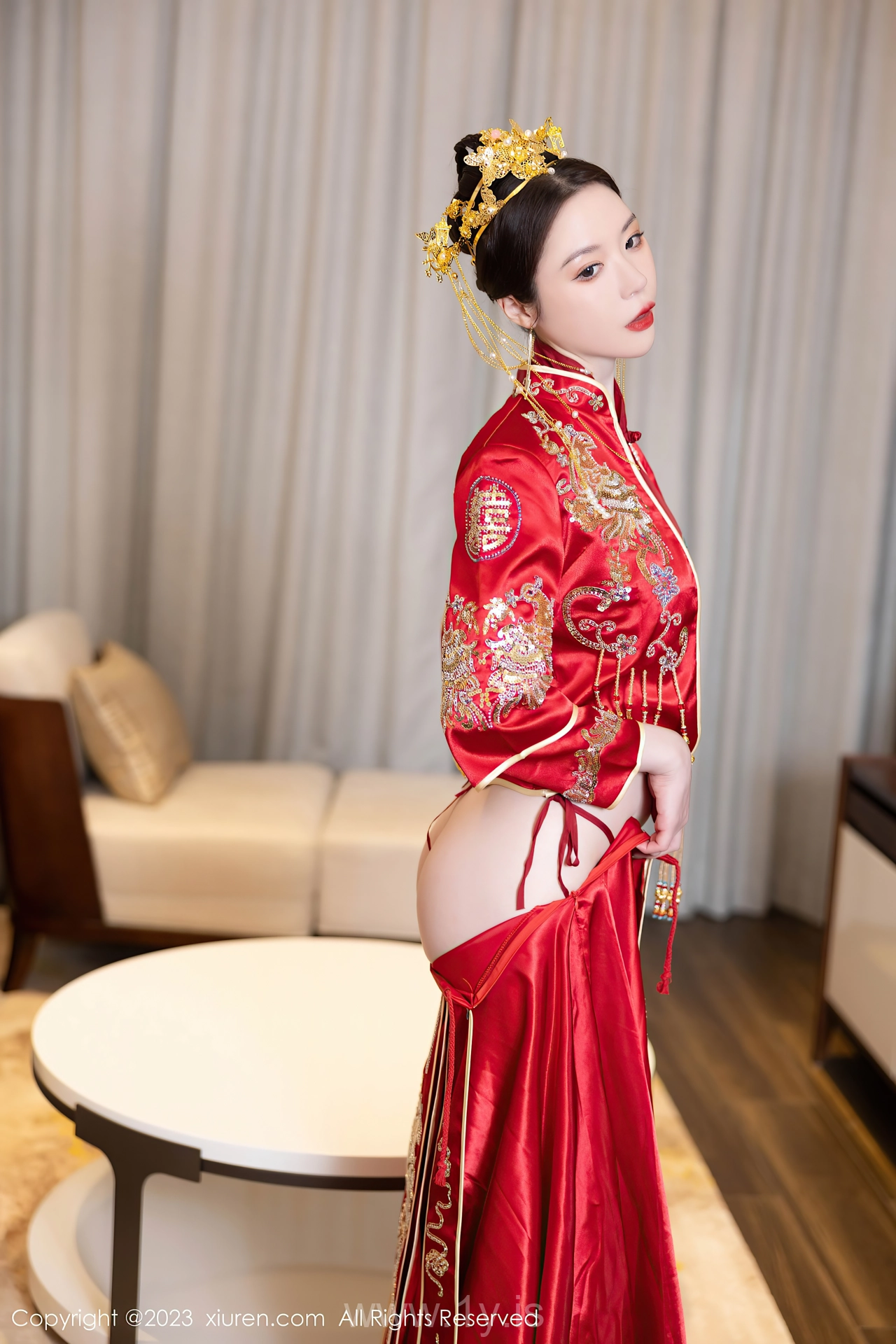 XIUREN(秀人网) No.7766 Slim & Sexy Asian Enigma 梦心玥