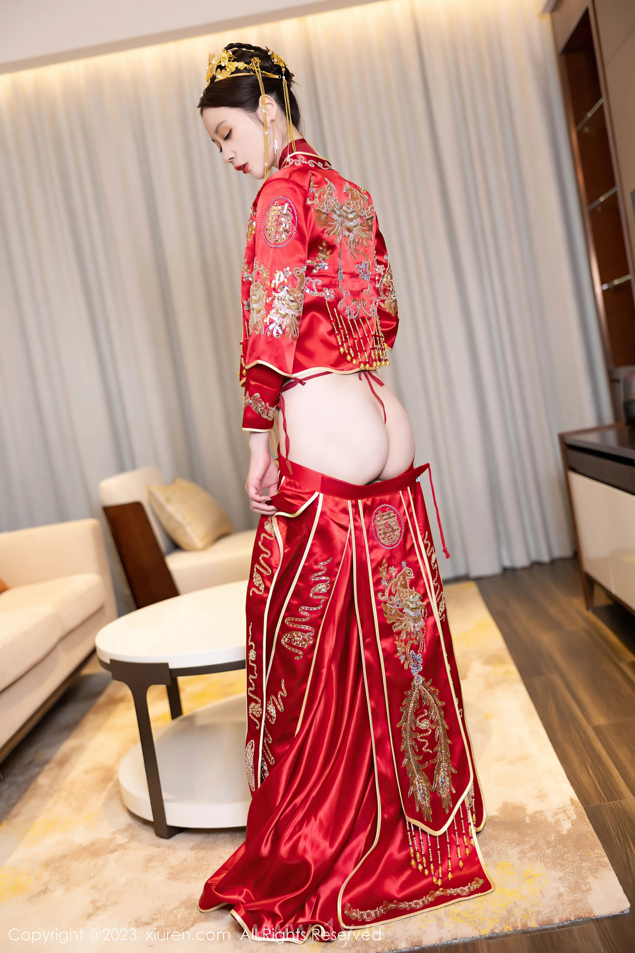 XIUREN(秀人网) No.7766 Slim & Sexy Asian Enigma 梦心玥
