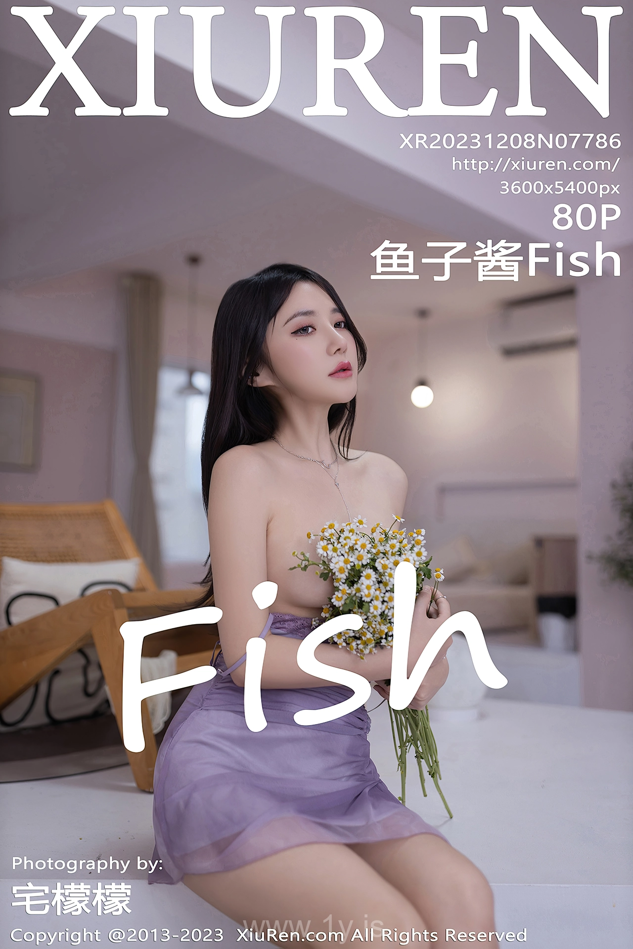 XIUREN(秀人网) No.7786 Refined & Lively Asian Diva 鱼子酱Fish