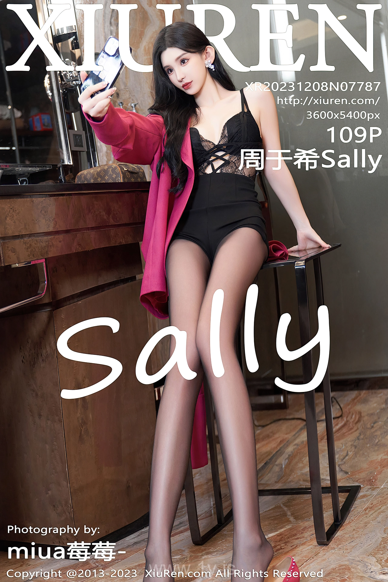 XIUREN(秀人网) No.7787 Charismatic & Lively Chinese Jewel 周于希Sally