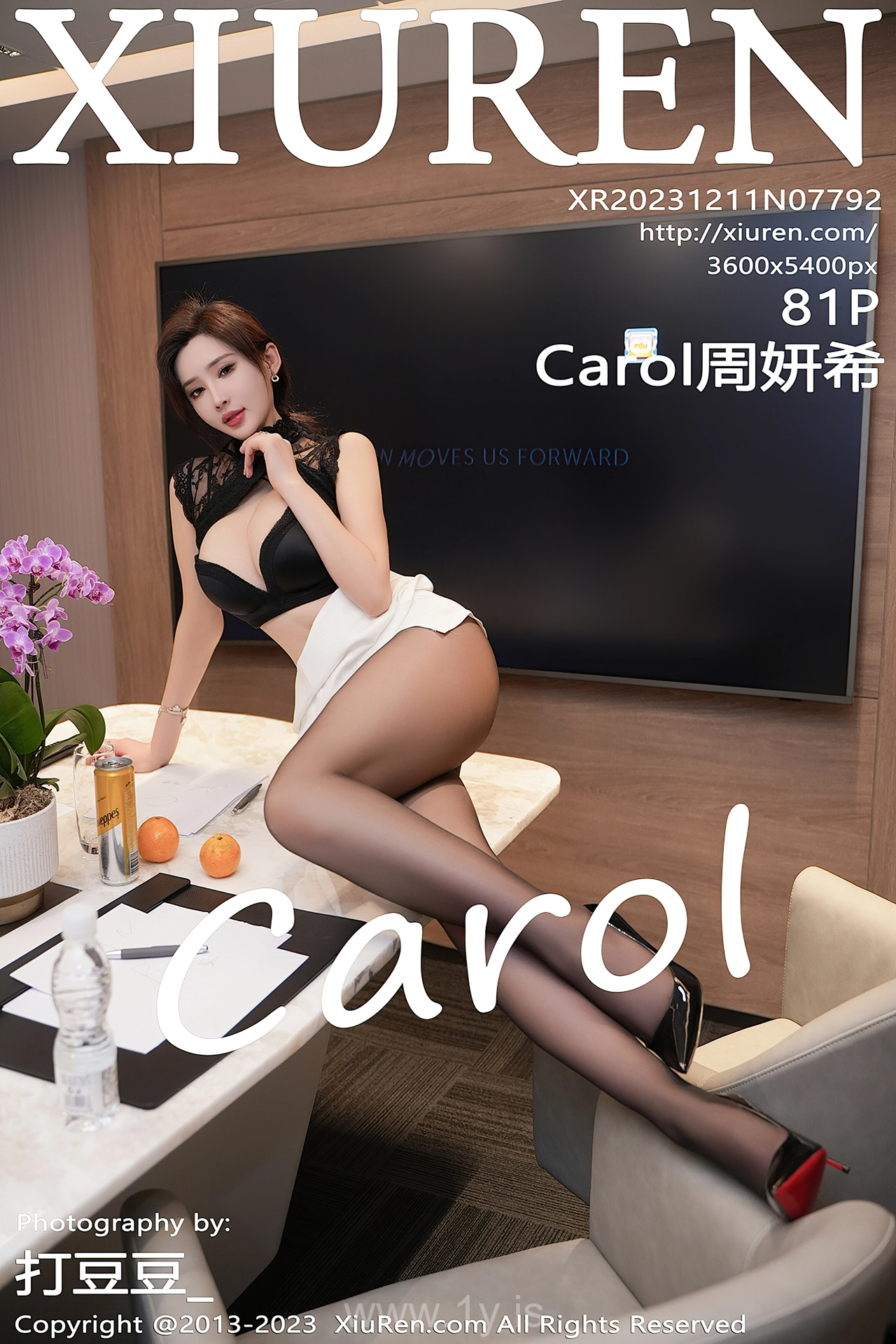 XIUREN(秀人网) No.7792 Refined & Sexy Chinese Fox Carol周妍希