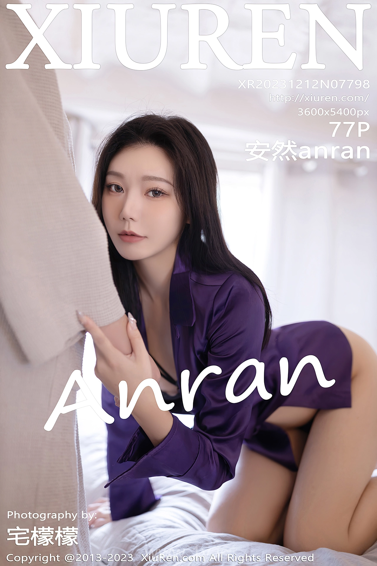 XIUREN(秀人网) No.7798 Exquisite & Appealing Chinese Maiden 安然anran