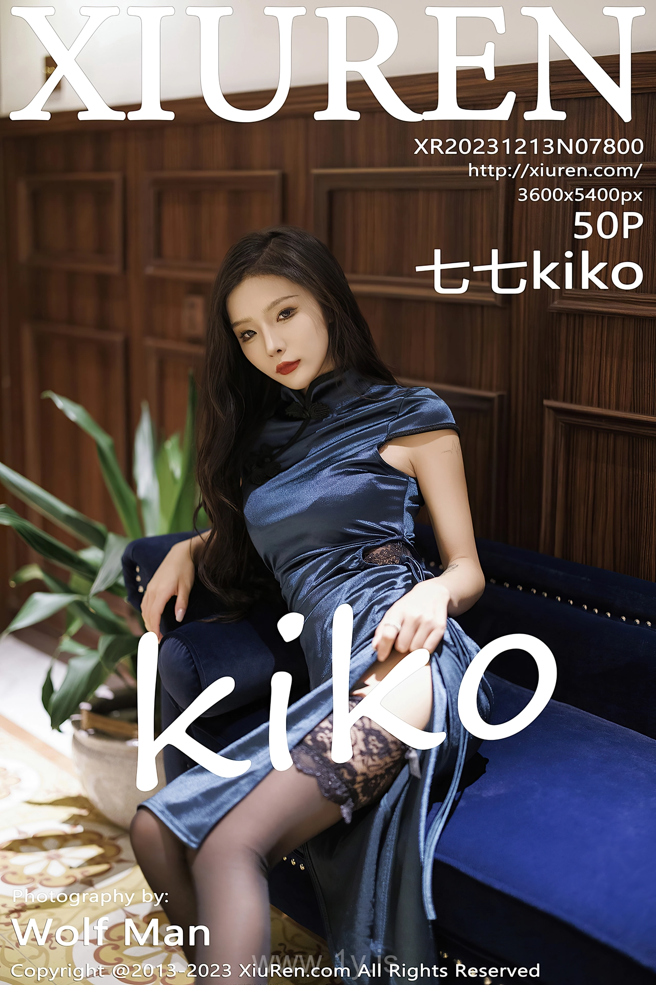 XIUREN(秀人网) No.7800 Ravishing Chinese Dreamgirl 七七kiko