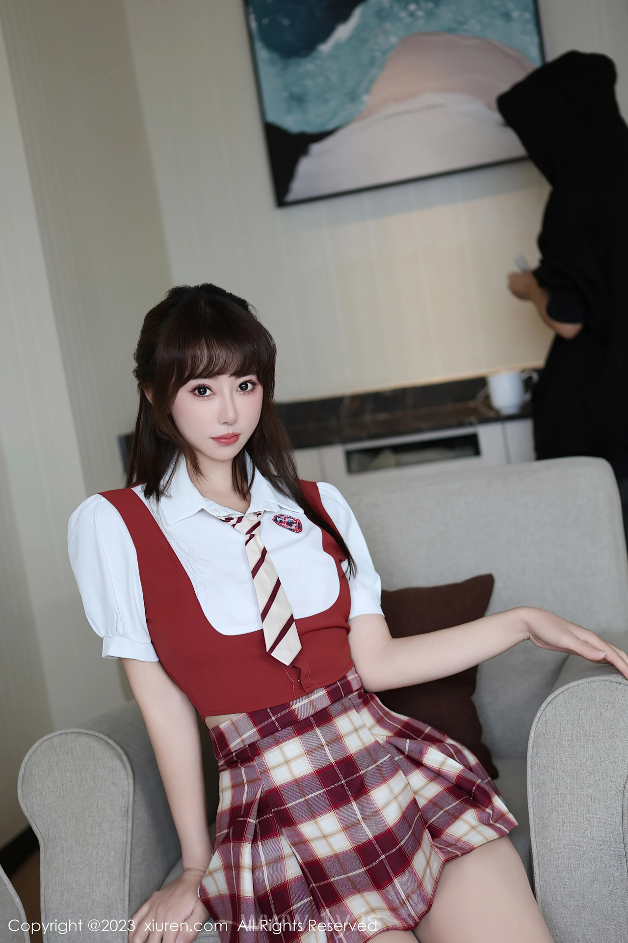 XIUREN(秀人网) No.7851 Graceful Asian Enigma 金tiao