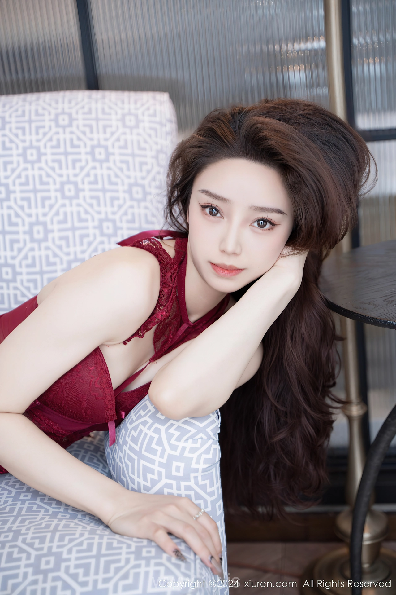 XIUREN(秀人网) No.7910 Fashionable & Exquisite Chinese Maiden 苏曼兮