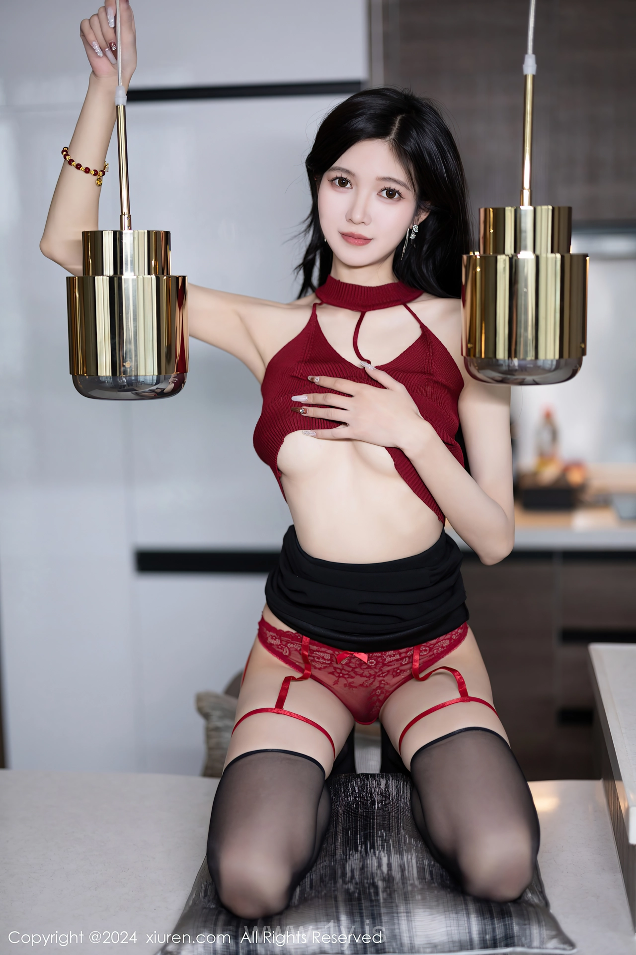XIUREN(秀人网) No.7946 Alluring & Mesmerizing Asian Belle 程程程-