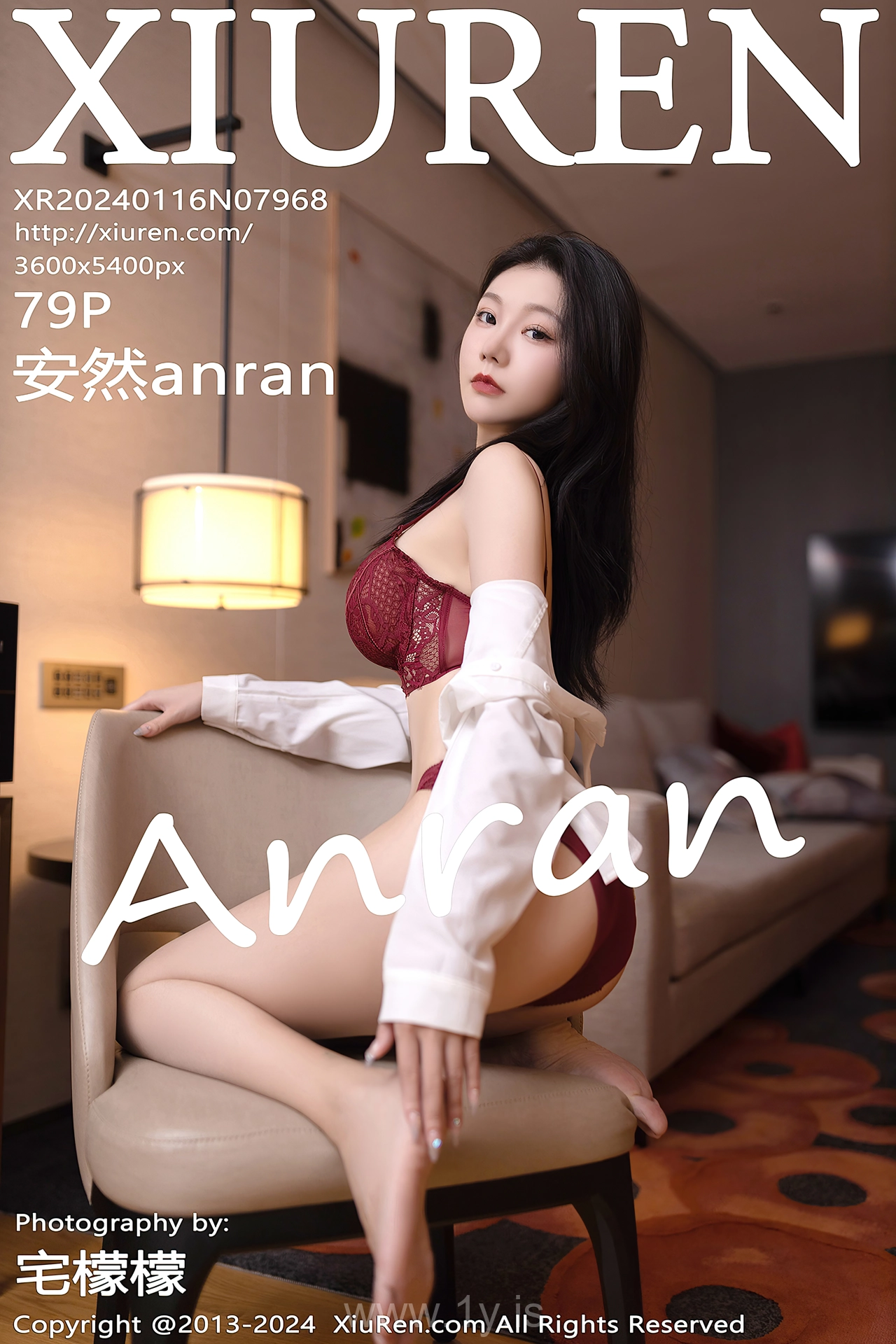 XIUREN(秀人网) No.7968 Dazzling Chinese Temptress 安然anran