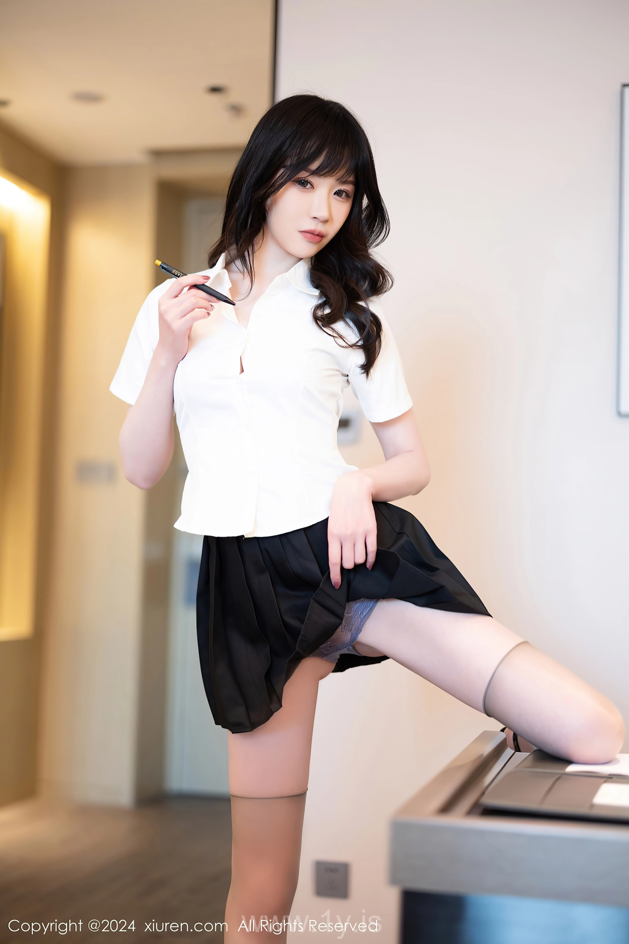 XIUREN(秀人网) No.7970 Good-looking & Fair Chinese Enchantress 梦心玥