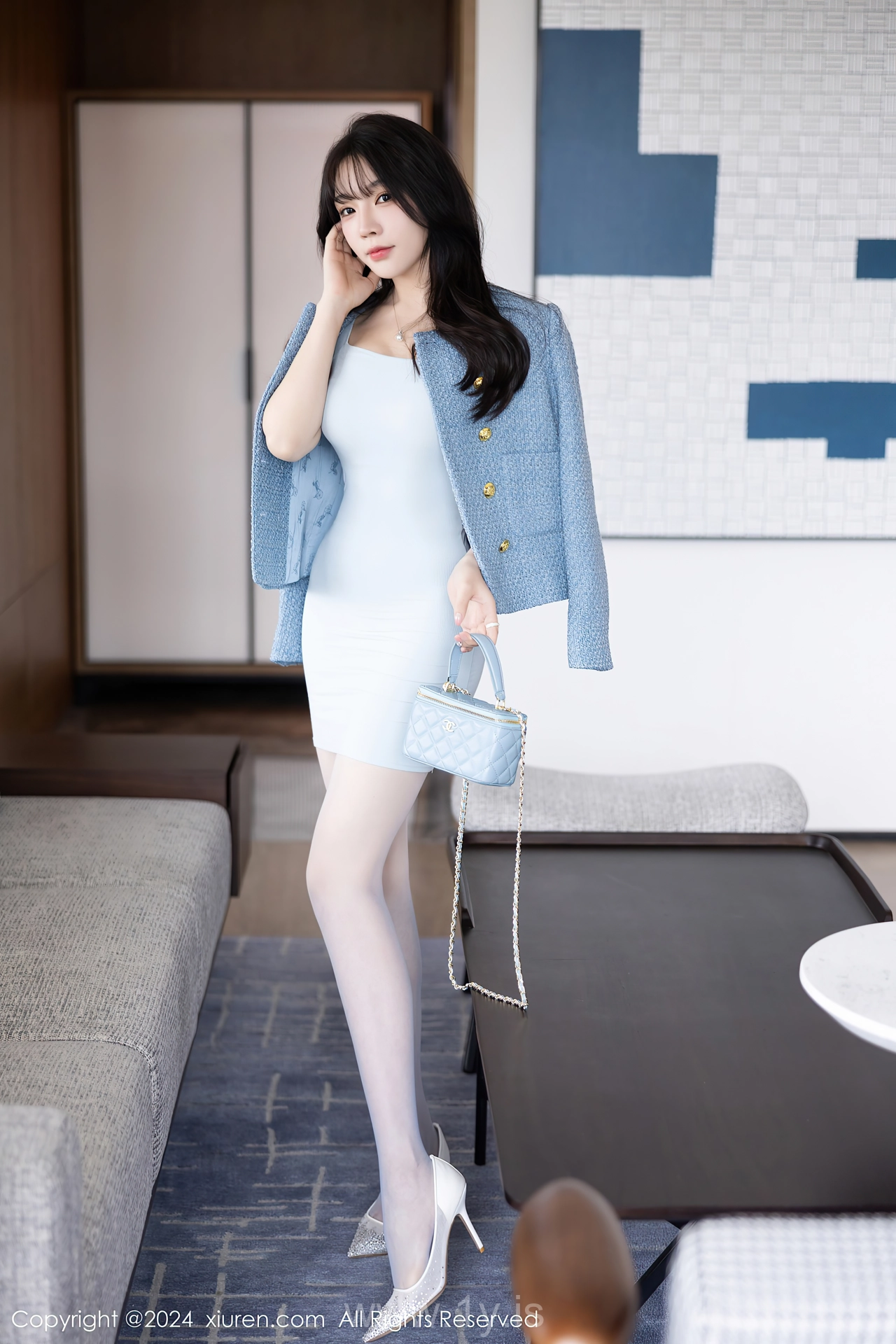 XIUREN(秀人网) No.7976 Cute & Quiet Chinese Belle 徐莉芝Booty