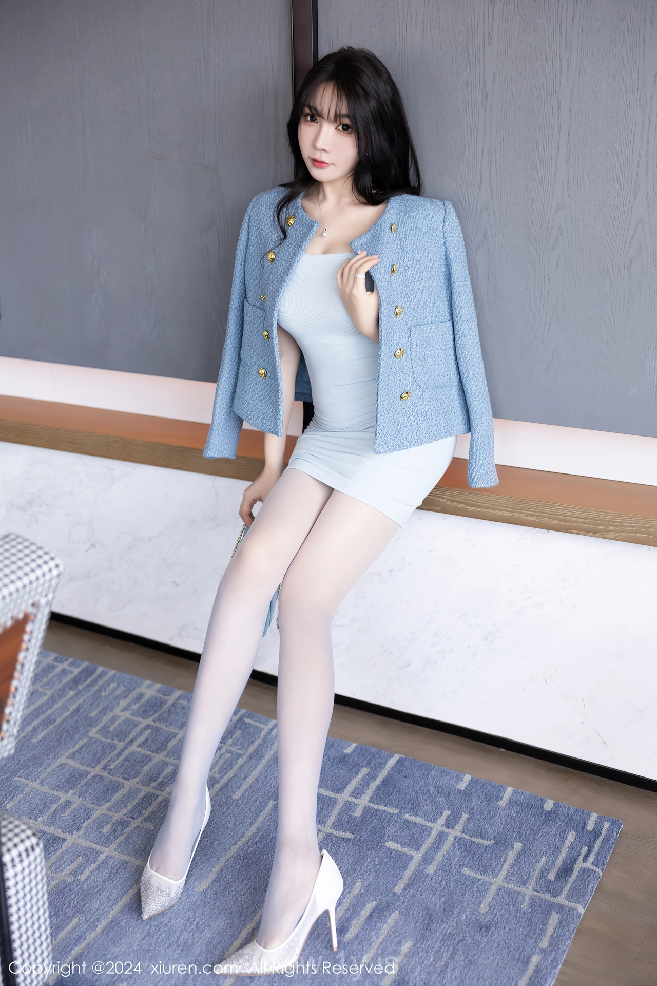 XIUREN(秀人网) No.7976 Cute & Quiet Chinese Belle 徐莉芝Booty