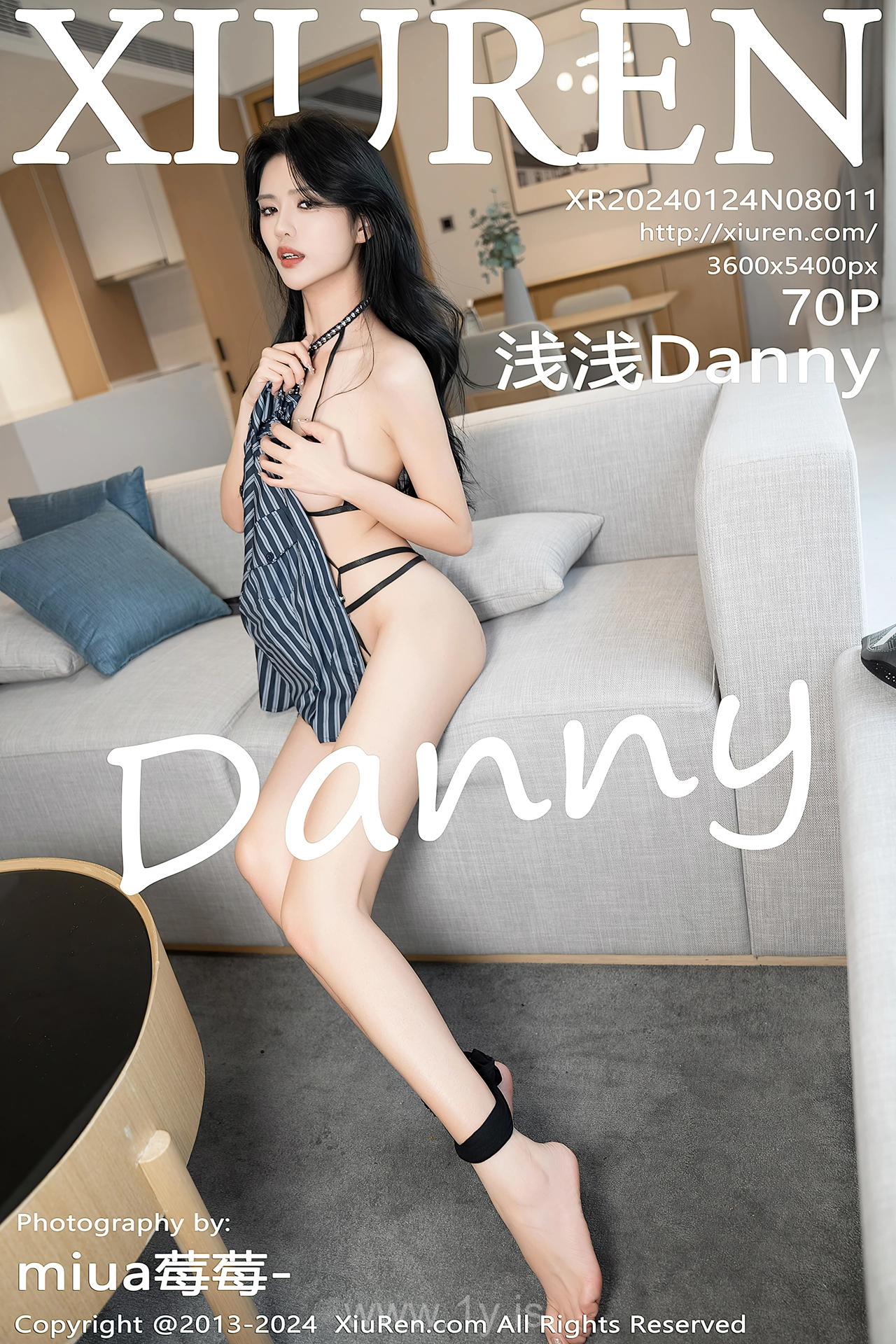 XIUREN(秀人网) No.8011 Nice-looking Chinese Femme fatale 浅浅Danny