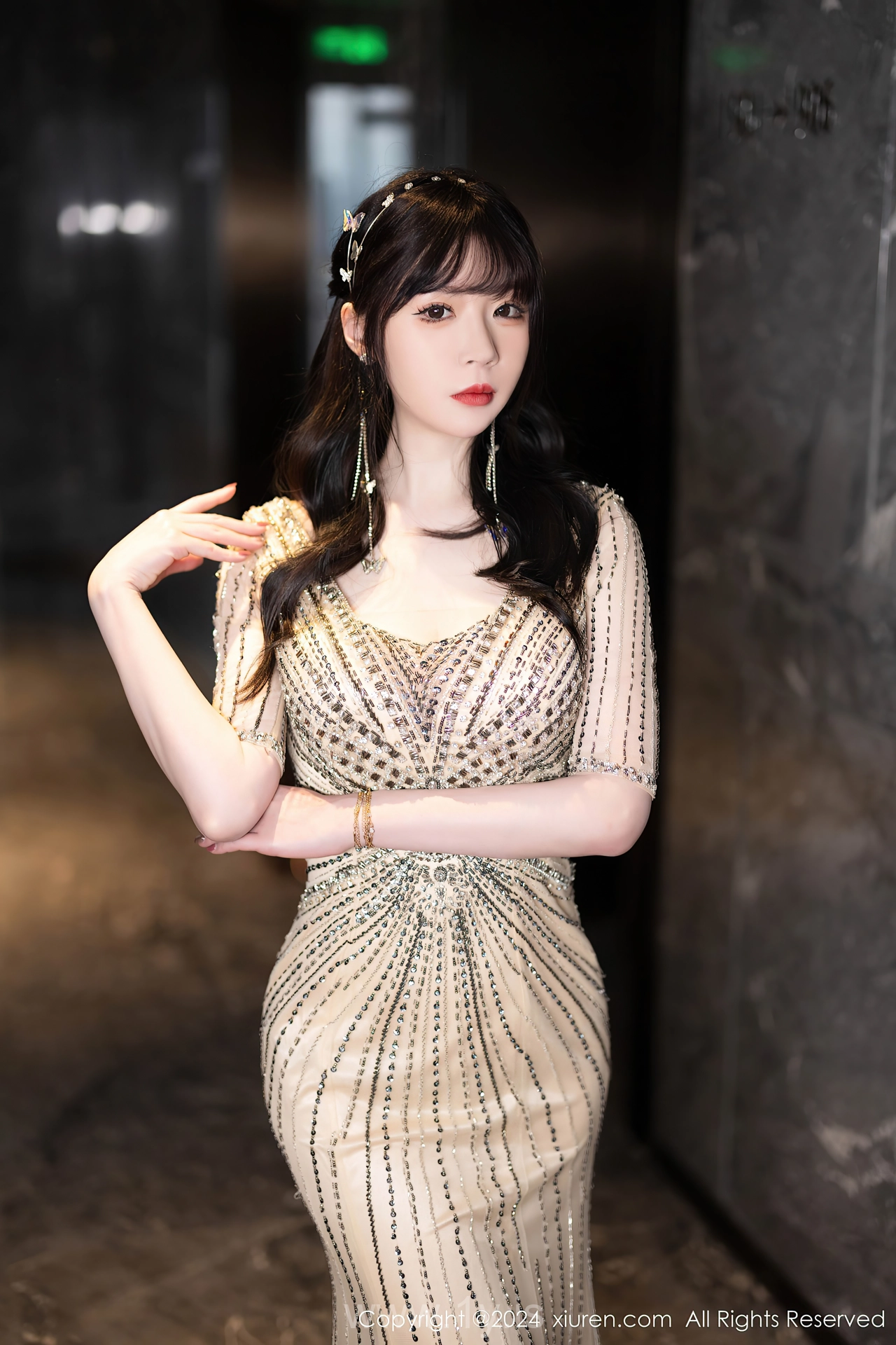 XIUREN(秀人网) No.8014 Irresistible & Intriguing Asian Starlet 梦心玥