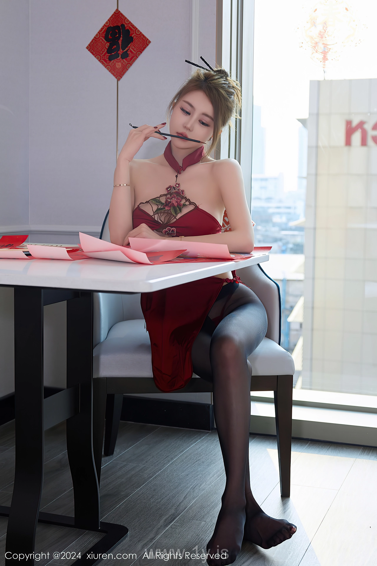 XIUREN(秀人网) No.8036 Appealing & Delightful Asian Femme fatale tina_甜仔