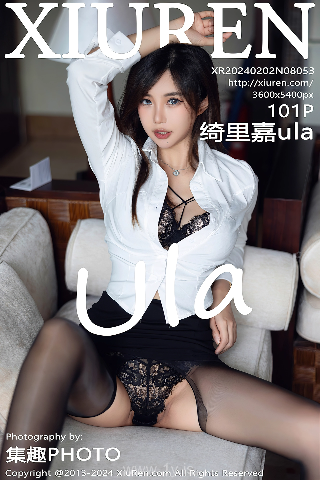 XIUREN(秀人网) No.8053 Sensuous Asian Sweetheart 绮里嘉ula