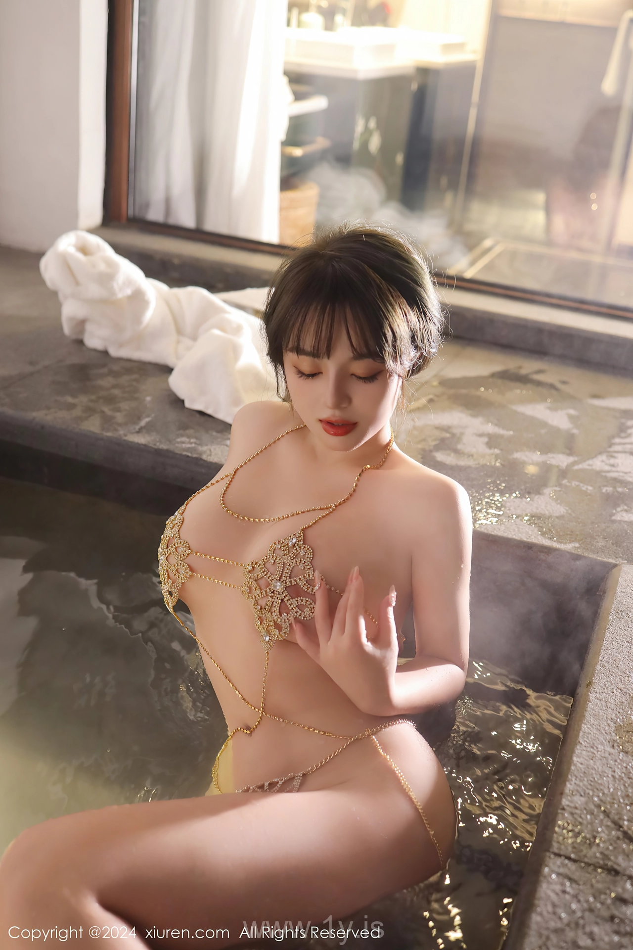 XIUREN(秀人网) No.8075 Fair Asian Nymph 沈思怡