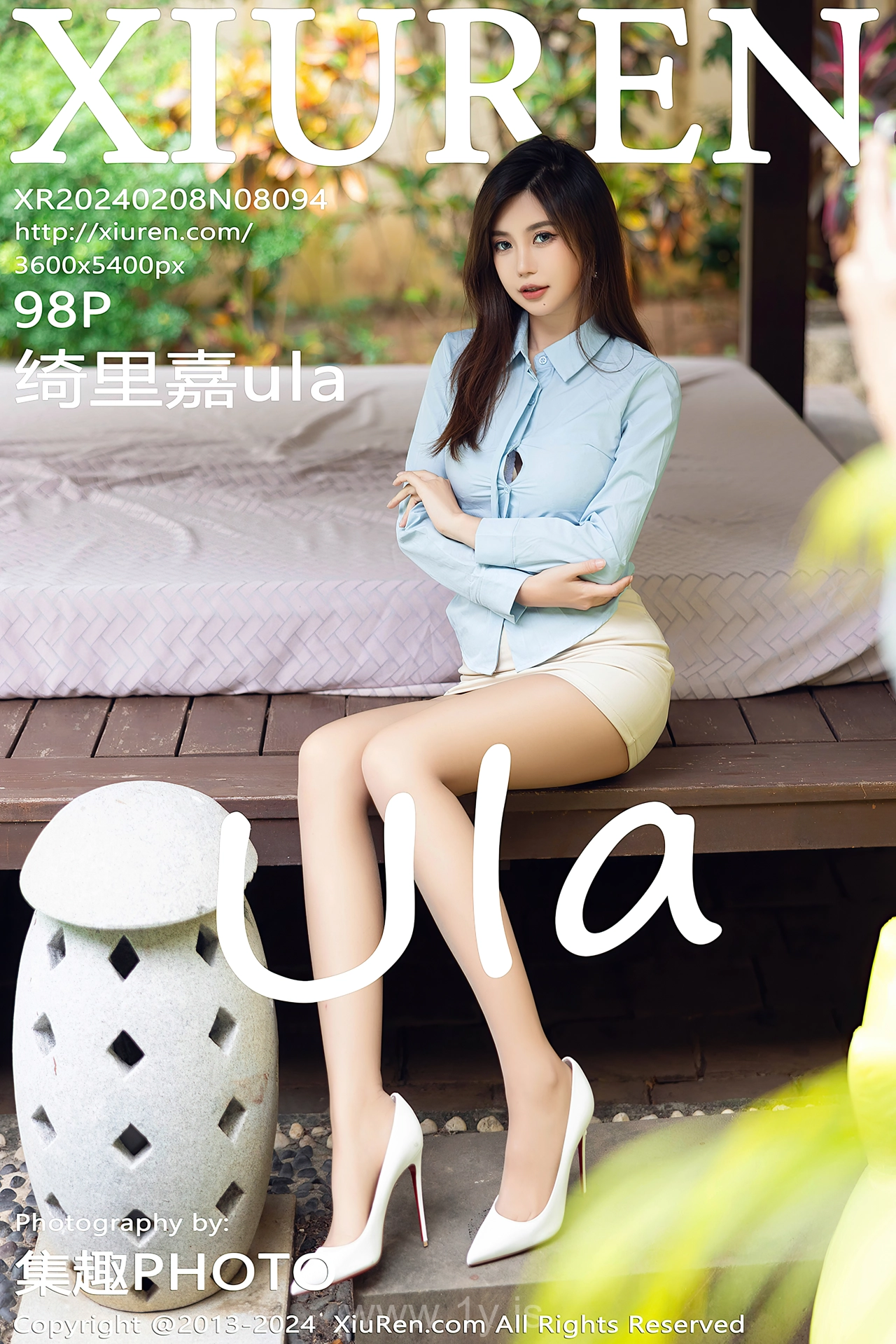 XIUREN(秀人网) No.8094 Mesmerizing & Extraordinary Asian Hottie 绮里嘉ula