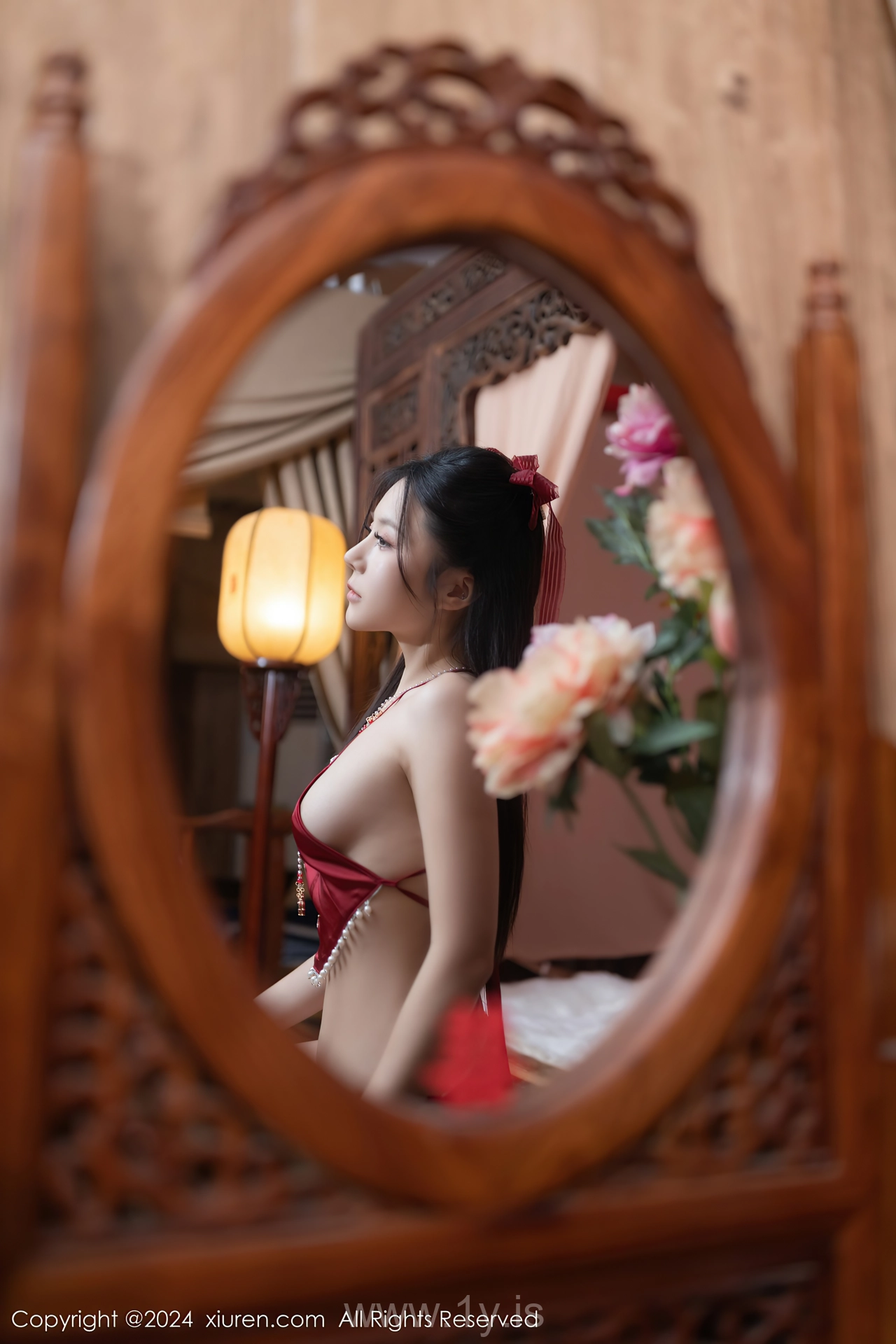 XIUREN(秀人网) No.8095 Bewitching Asian Beauty 鱼子酱Fish