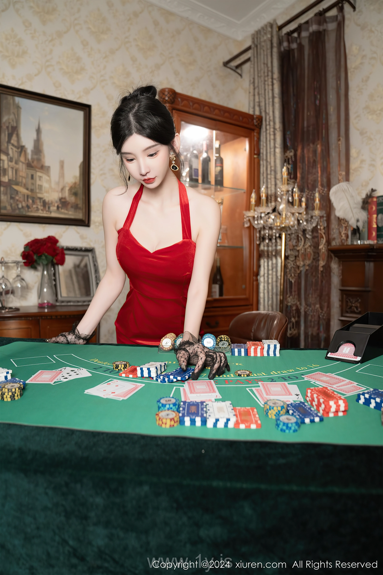 XIUREN(秀人网) No.8097 Vivacious & Good-looking Chinese Jewel 周于希Sally