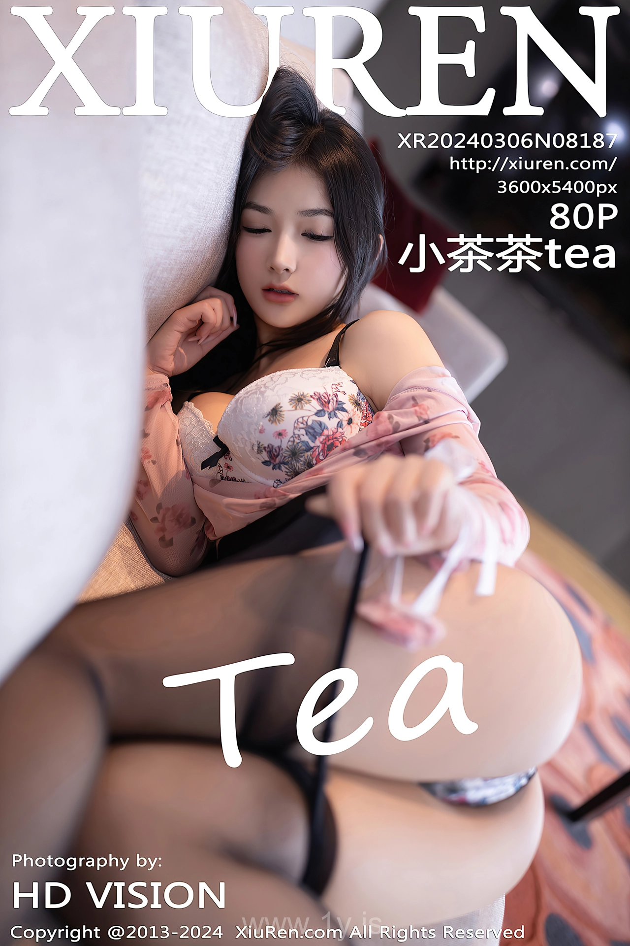 XIUREN(秀人网) No.8187 Vivacious Asian Jade 小茶茶tea