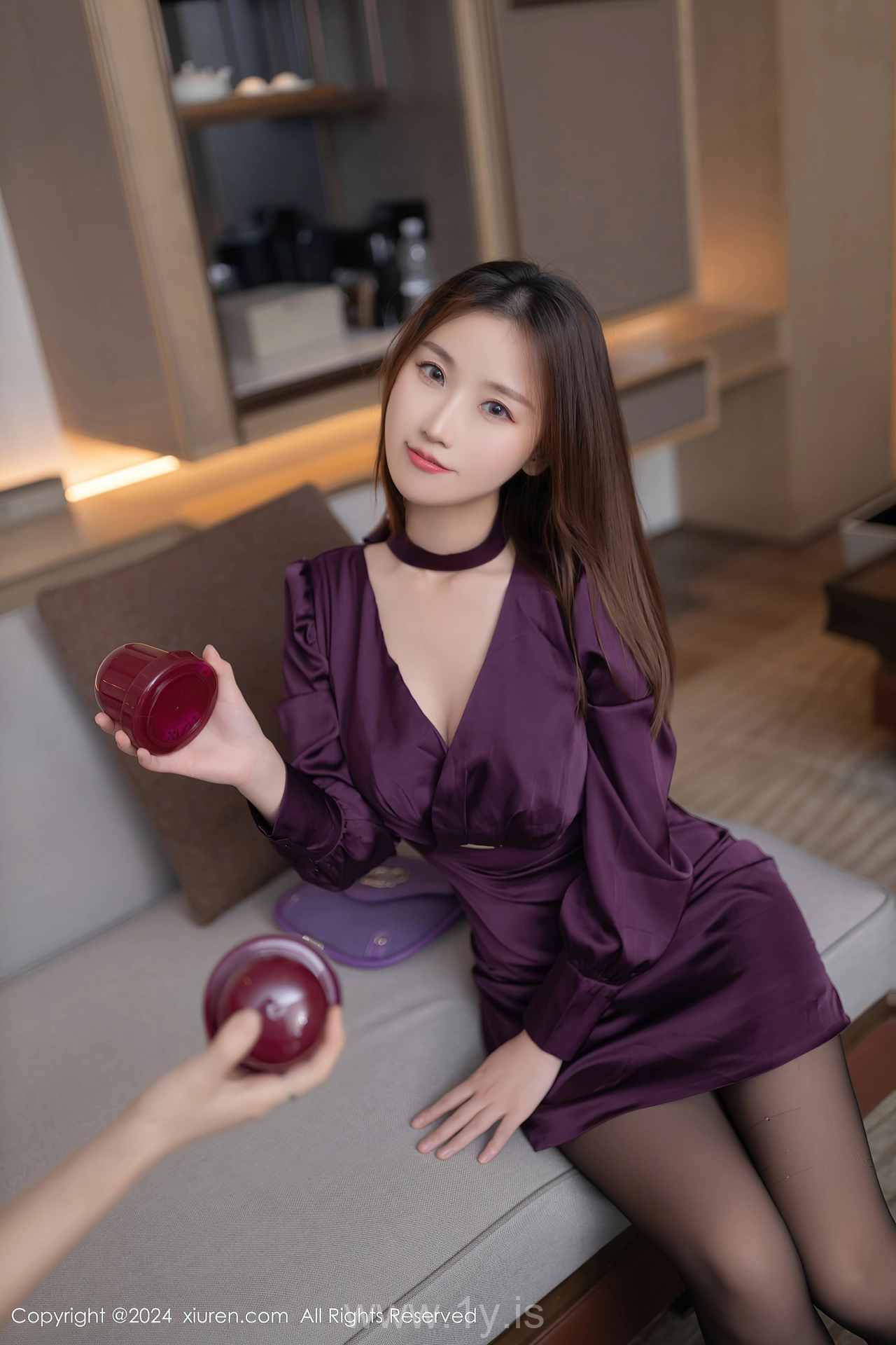 XIUREN(秀人网) No.8264 Delicate Chinese Nymph 杏子Yada