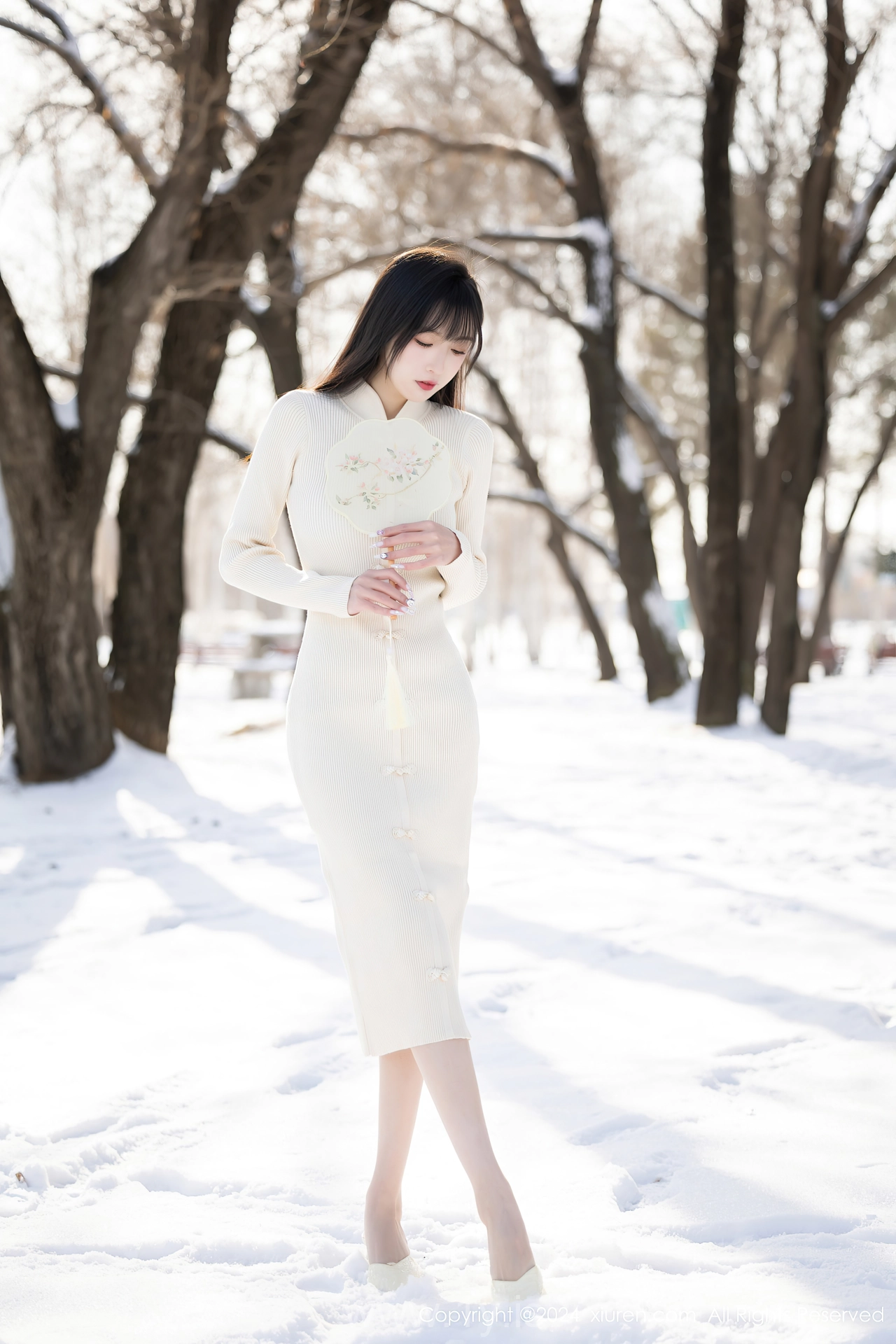 XIUREN(秀人网) No.8307 Vivacious & Enigmatic Chinese Maiden 林星阑