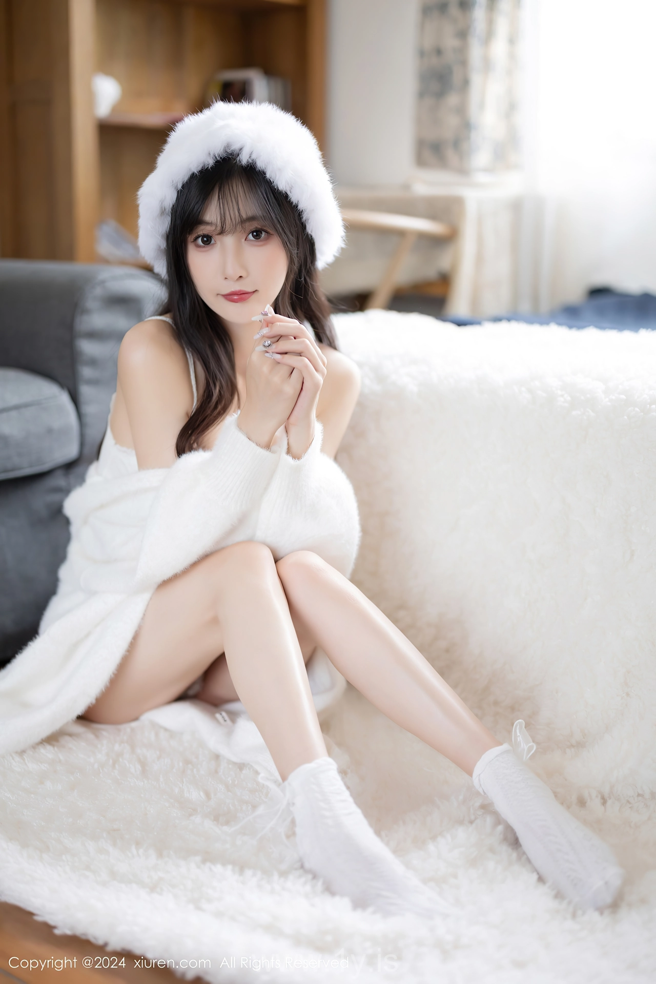 XIUREN(秀人网) No.8307 Vivacious & Enigmatic Chinese Maiden 林星阑